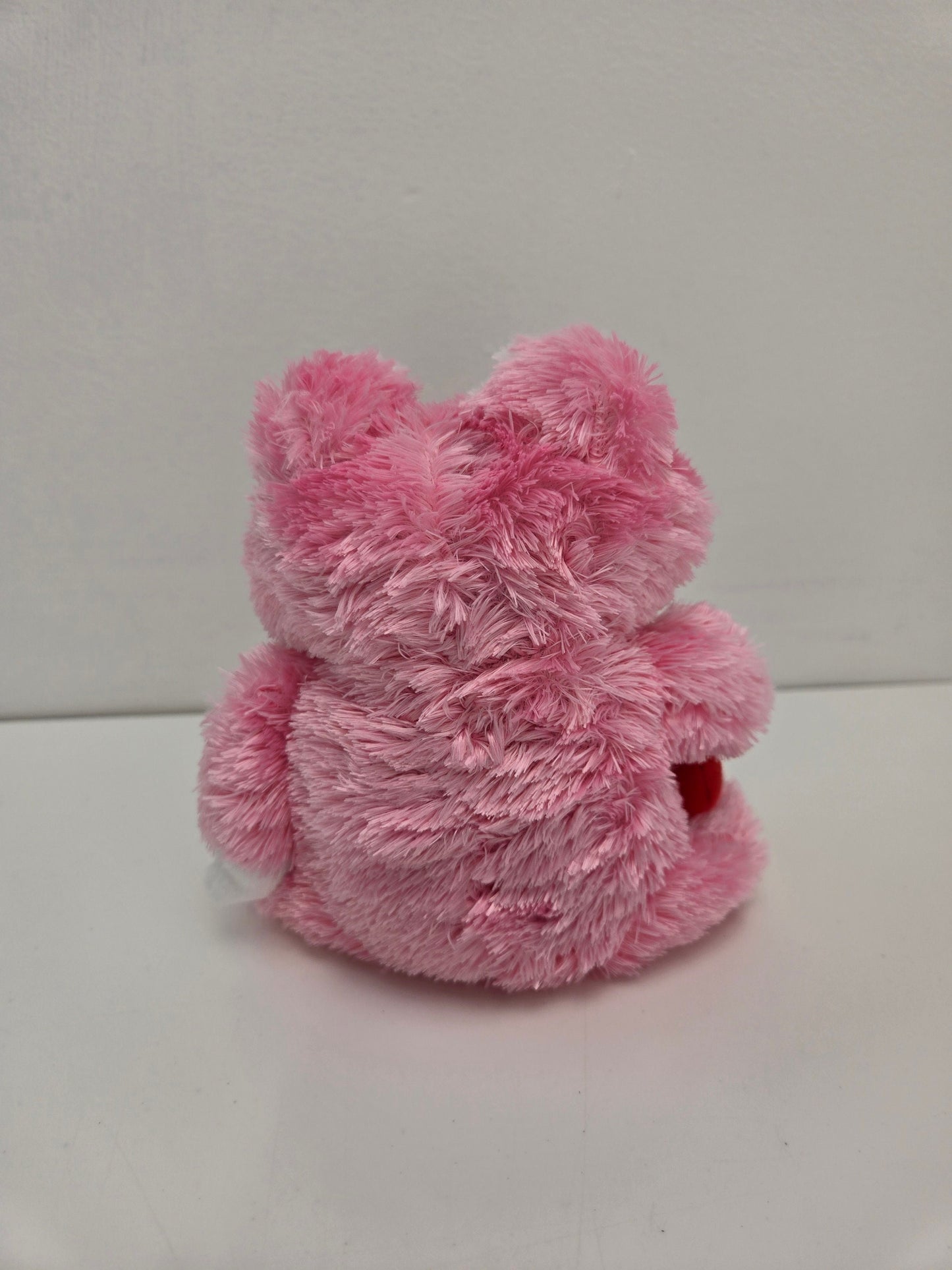 TY Beanie Baby “Lovie”‘the Pink Valentine Frog Holding Heart (6 inch)