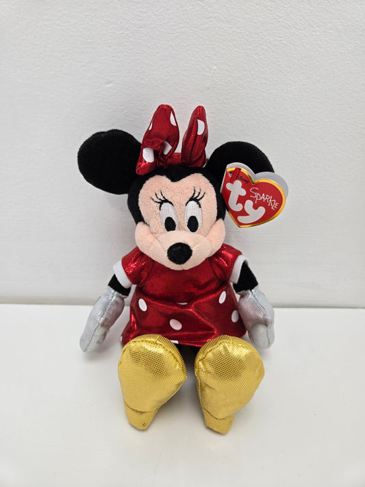 Ty Beanie Baby Disney Sparkle “Minnie Mouse” the Mouse from Disneys Mickey Mouse (5 inch)