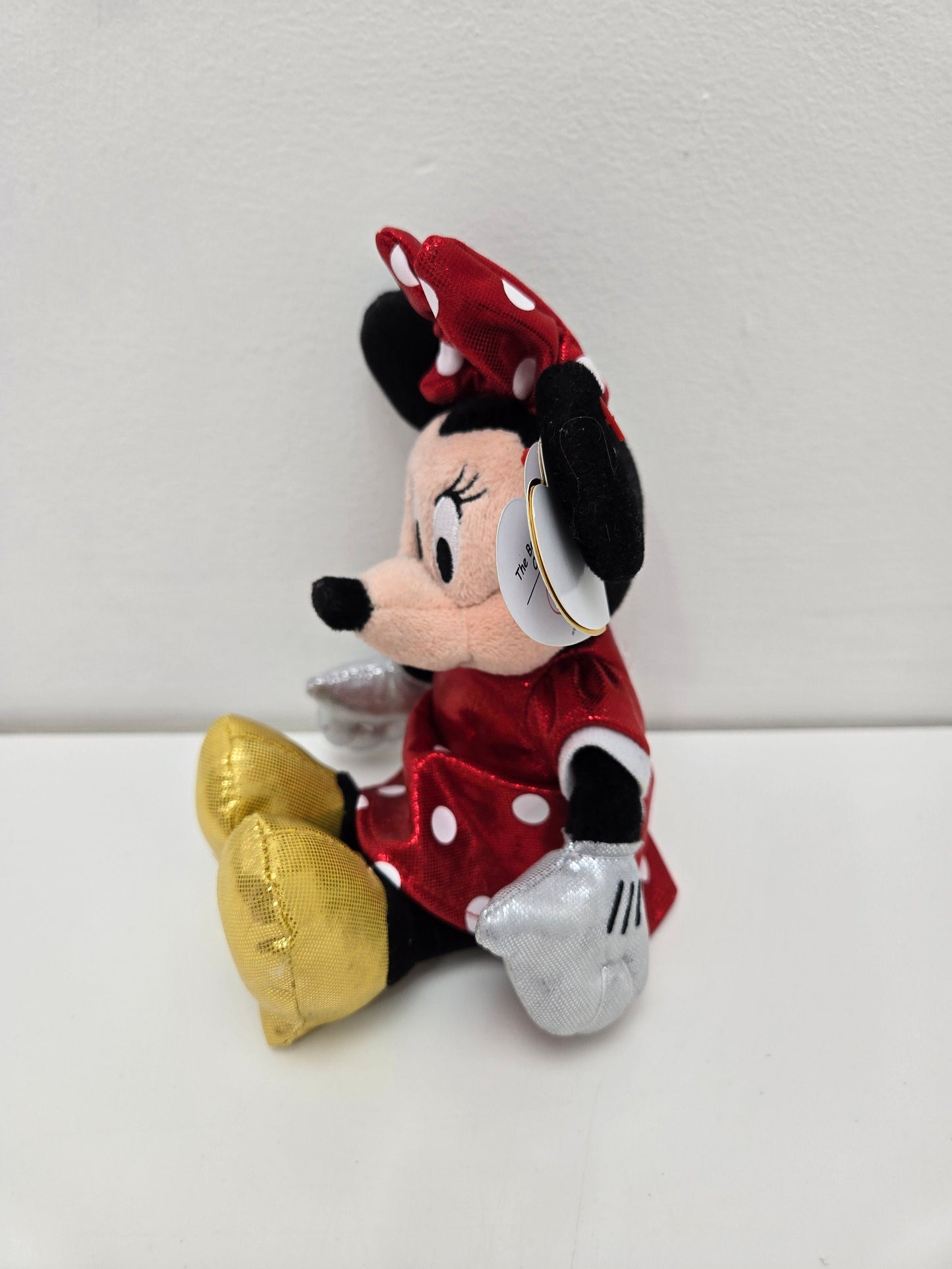 Ty Beanie Baby Disney Sparkle “Minnie Mouse” the Mouse from Disneys Mickey Mouse (5 inch)