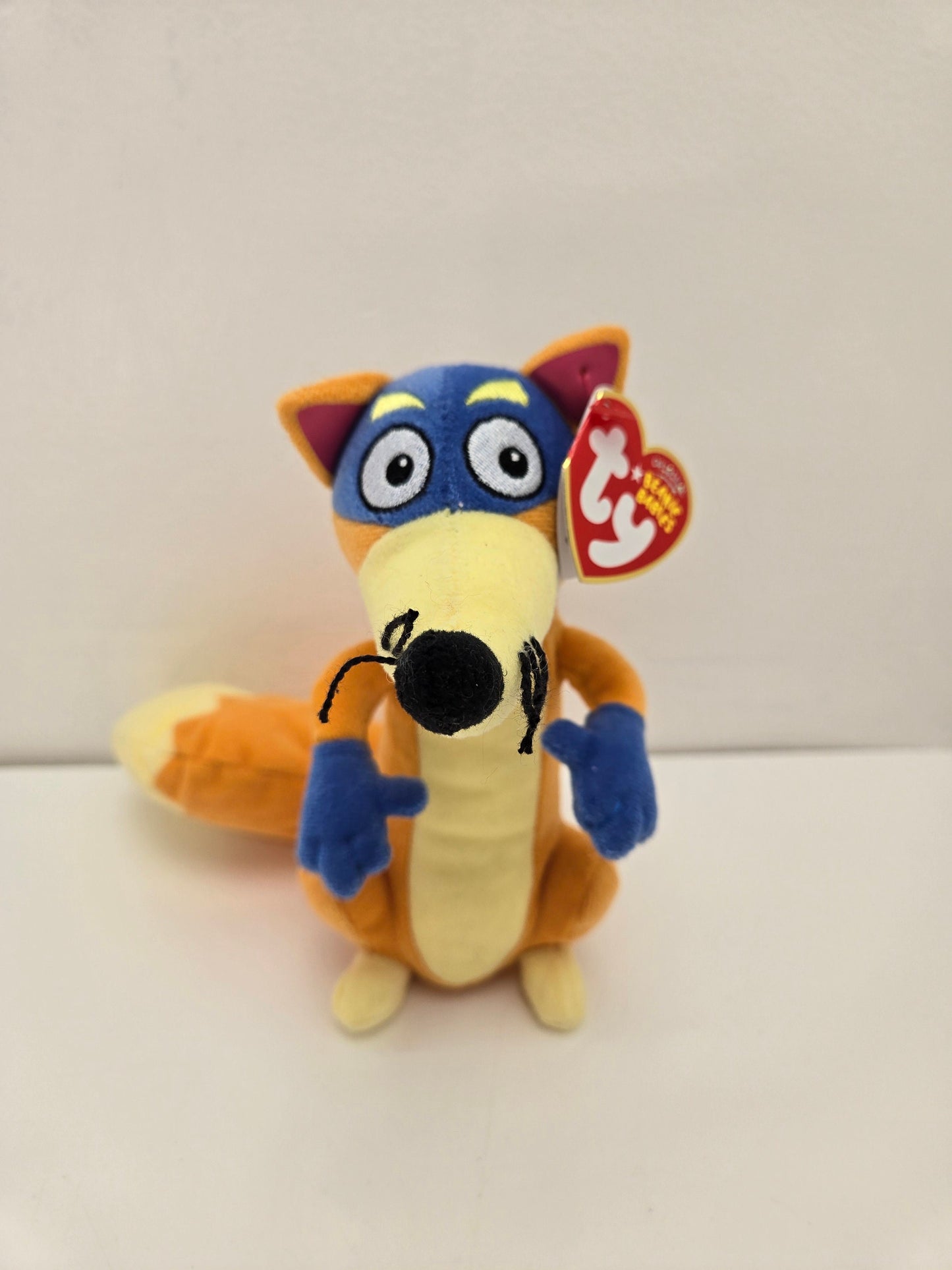 Ty Beanie Baby “Swiper” the Fox from Dora the Explorer! *Rare* (7 inch)