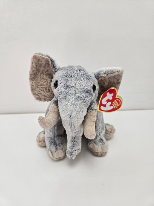 Ty Beanie Baby “Bahati” the African Elephant - Internet Exclusive (7 inch)