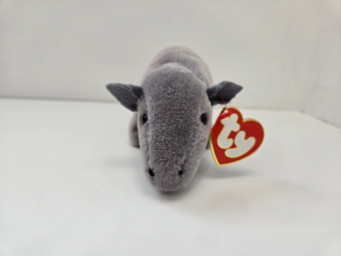 Ty Beanie Baby “Tank” the Armadillo - 3rd Generation Hang Tag! *Rare*  (8 inch)