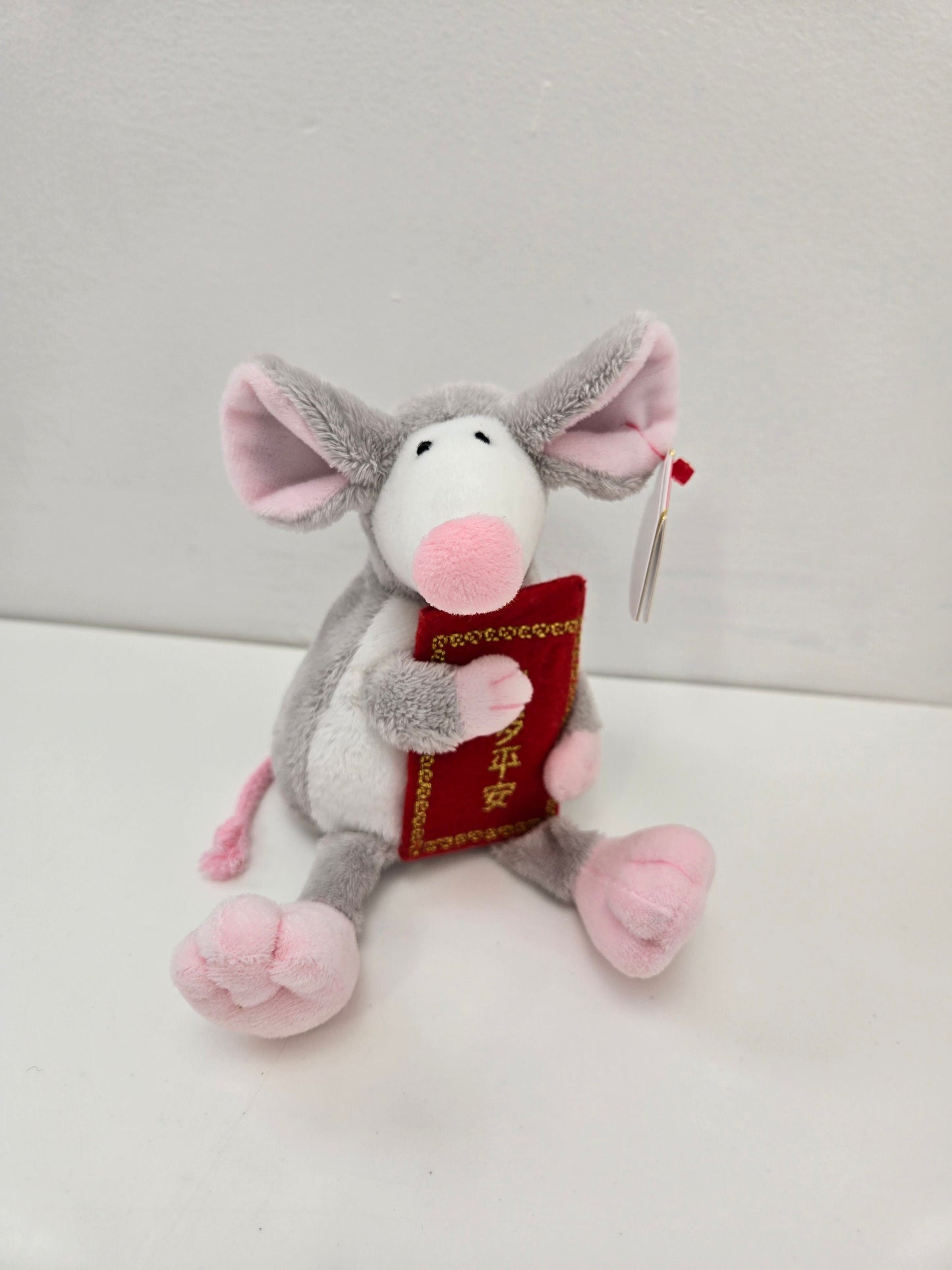 Ty Beanie Baby “Zodiac Rat” the Adorable Rat - Asia-Pacific Exclusive *Rare* (5.5 inch)