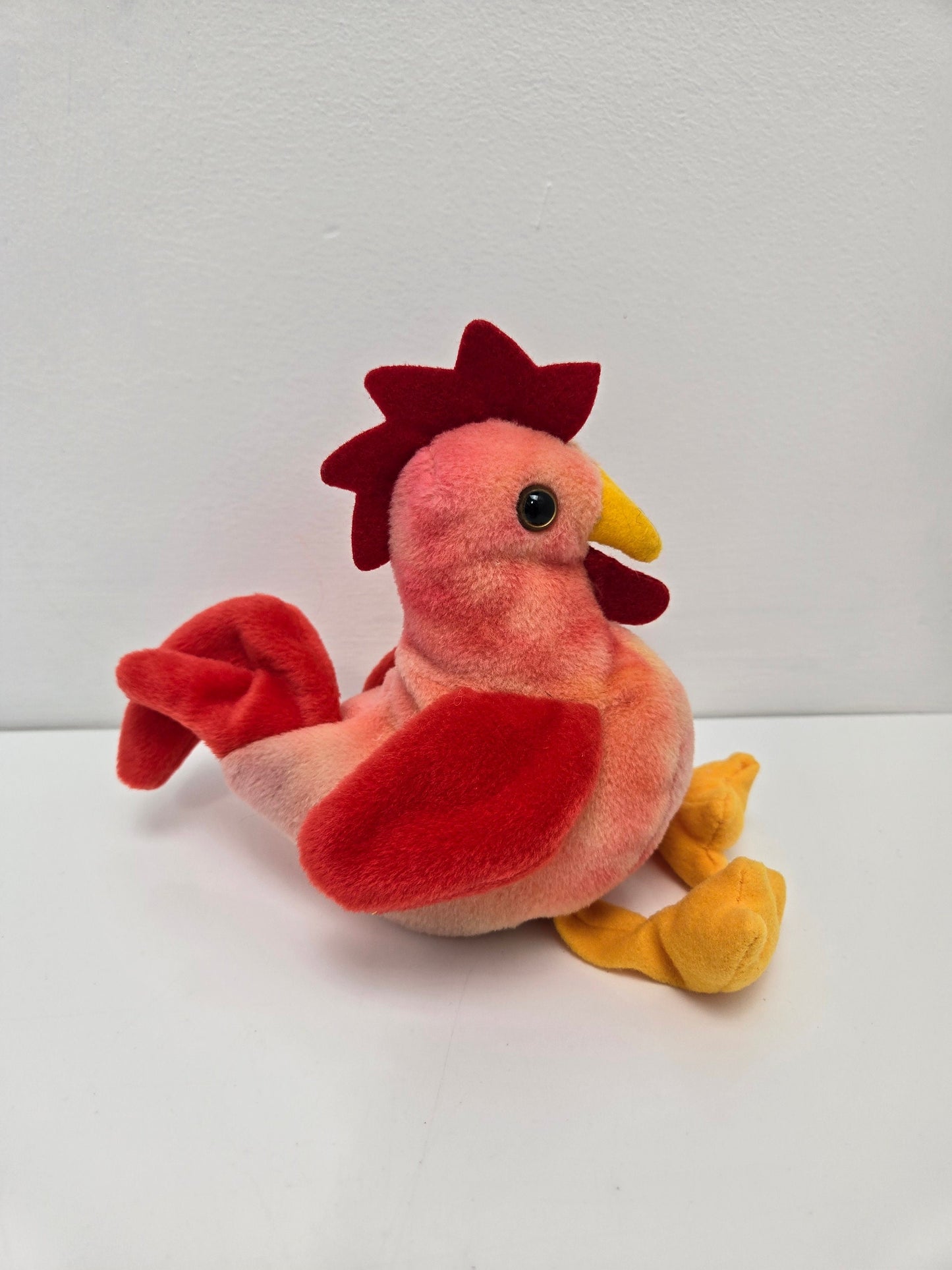 Ty Beanie Baby “Doodle” the Rooster - Name changed to Strut shortly after production - *Rare* (6 inch)