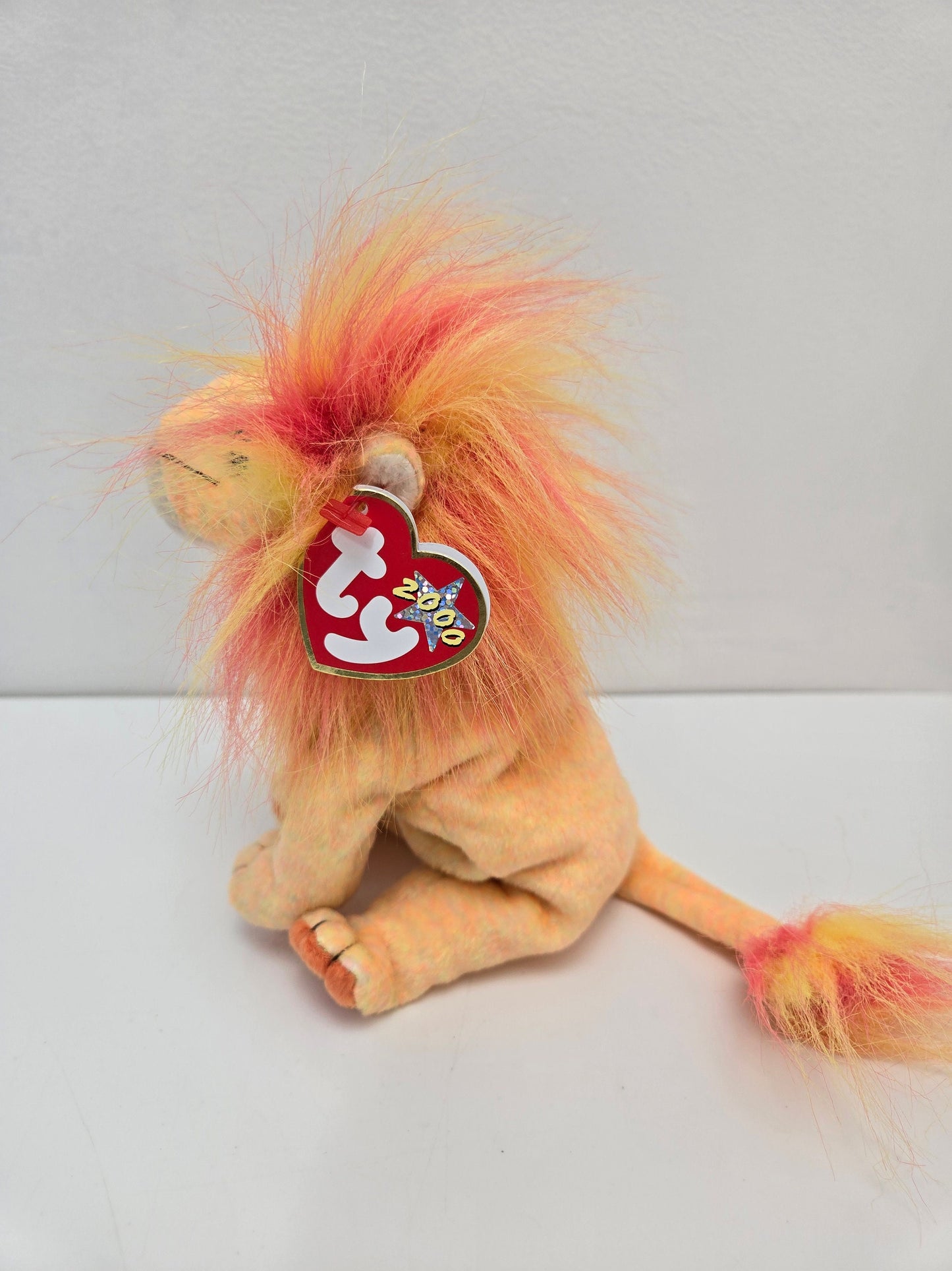 Ty Beanie Baby “Bushy” the Lion! (7 inch)