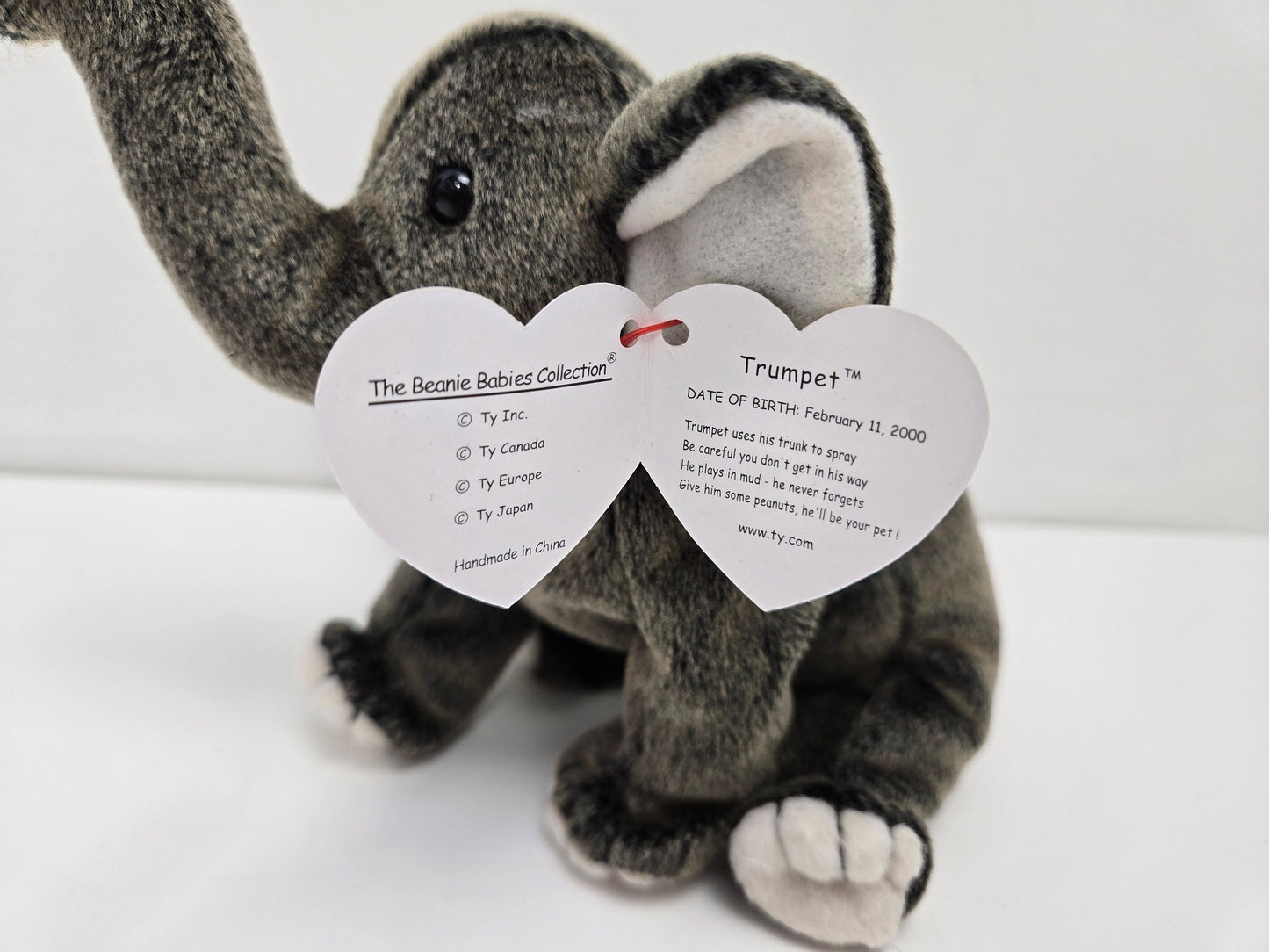 Ty Beanie Baby “Trumpet” the Elephant! (8.5 inch)