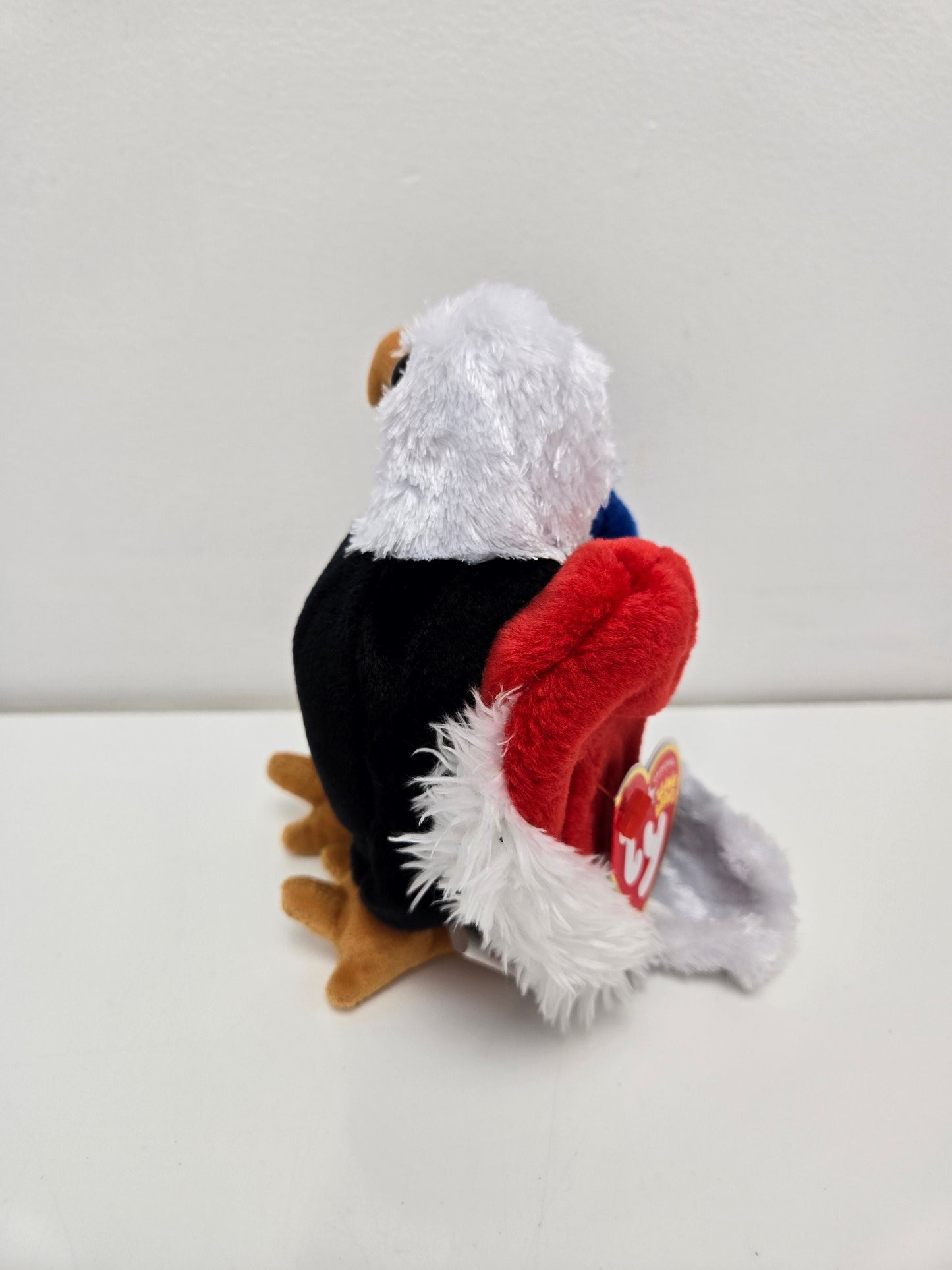 Ty Beanie Baby “Free” the Eagle - Internet Exclusve - Black Chest Version (5.5 inch)