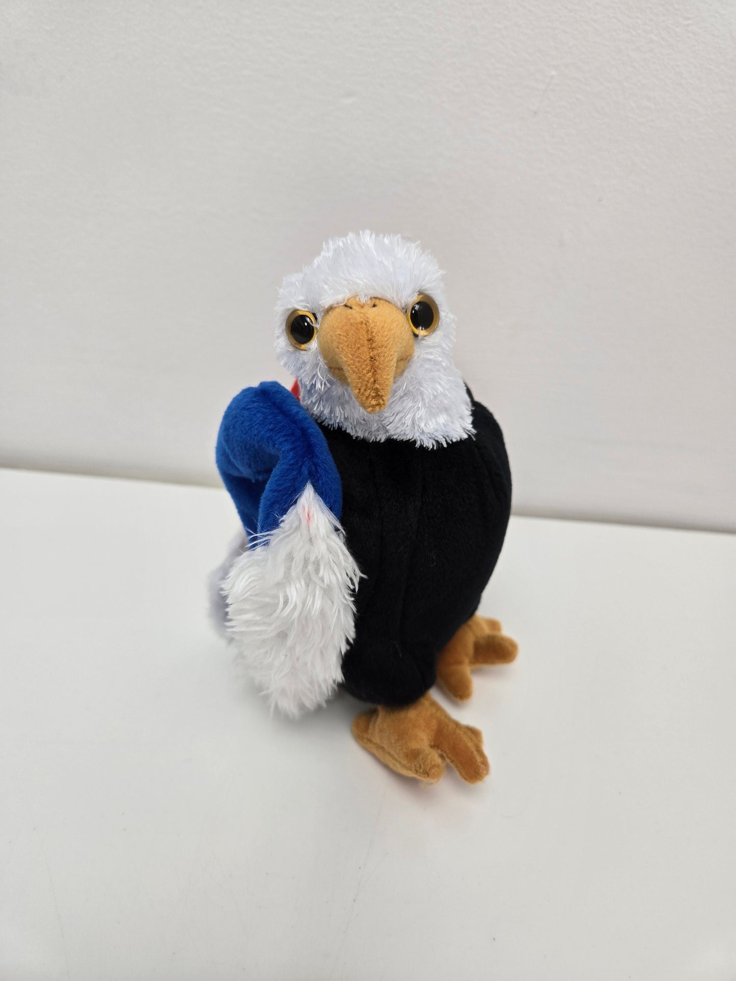 Ty Beanie Baby “Free” the Eagle - Internet Exclusve - Black Chest Version (5.5 inch)