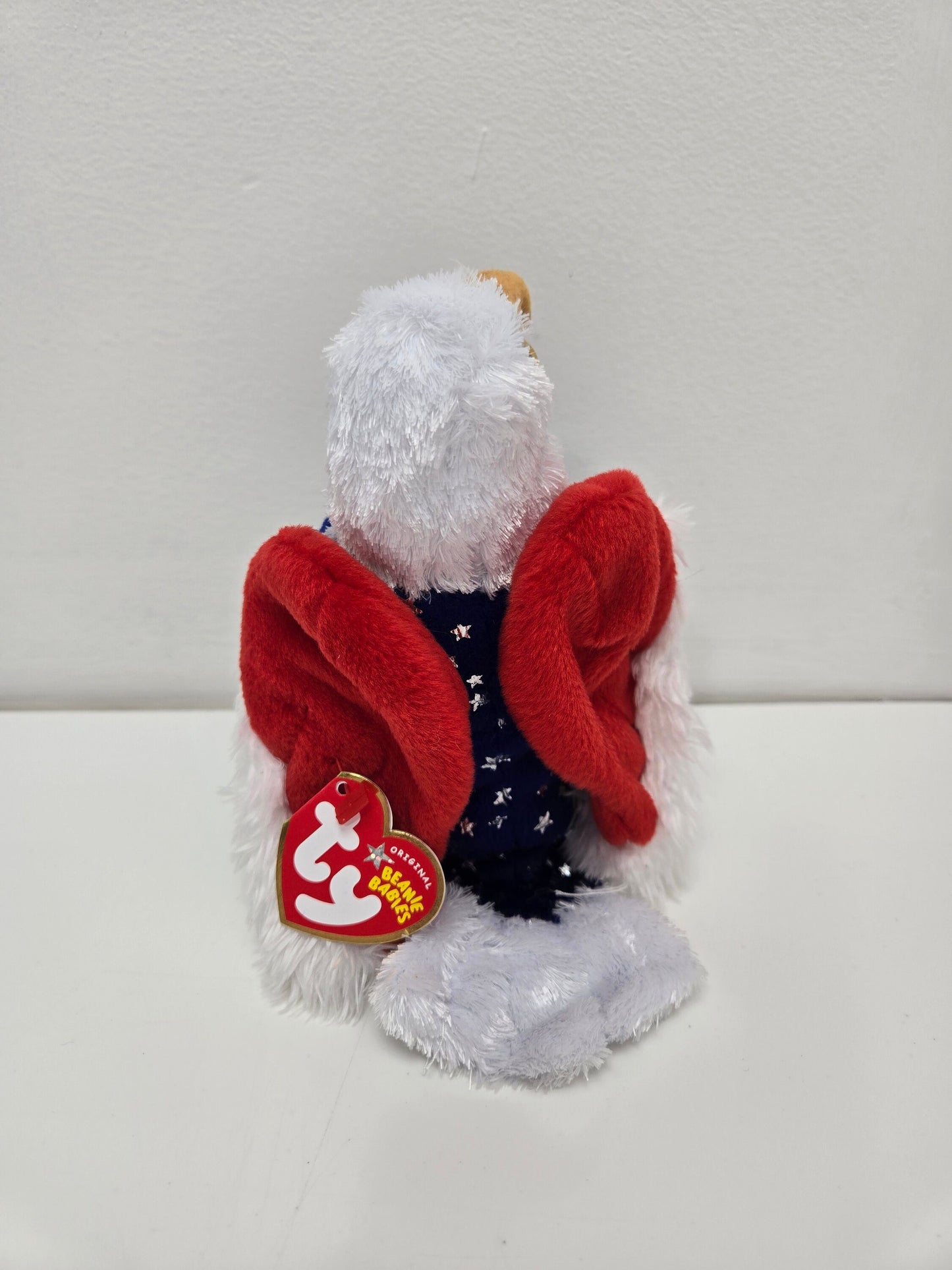 Ty Beanie Baby “Free” the Eagle - Internet Exclusve - Star Chest Version (5.5 inch)