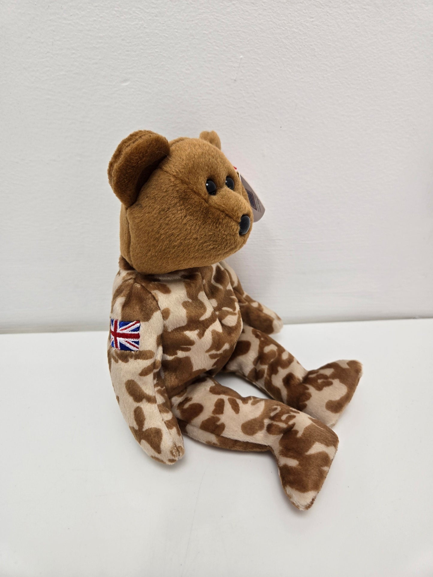 Ty Beanie Baby “Hero” the Military Bear - UK Exclusive Version (8.5 inch)