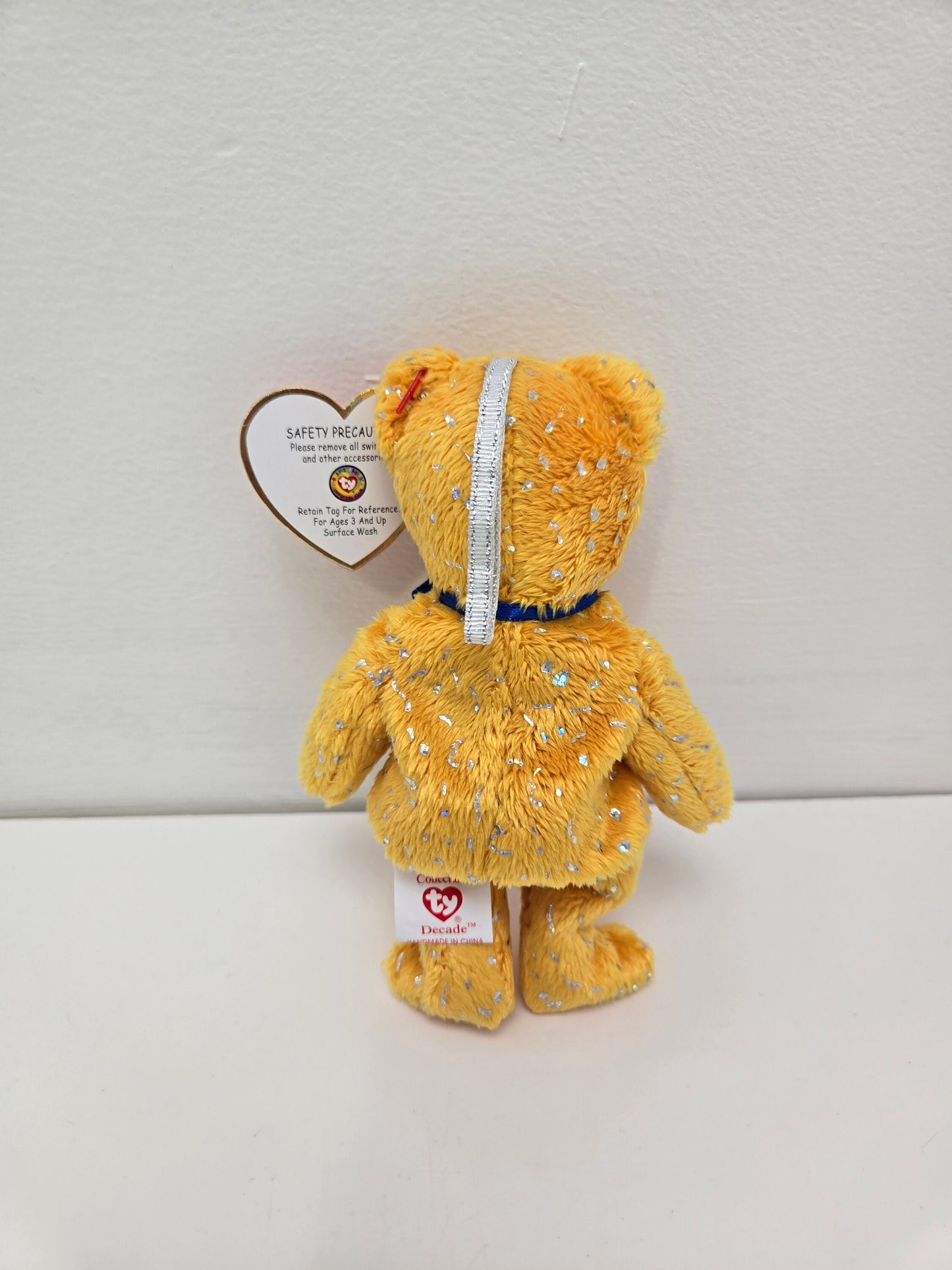 Ty Jingle Beanie “Decade" the Bear! (4 inch)