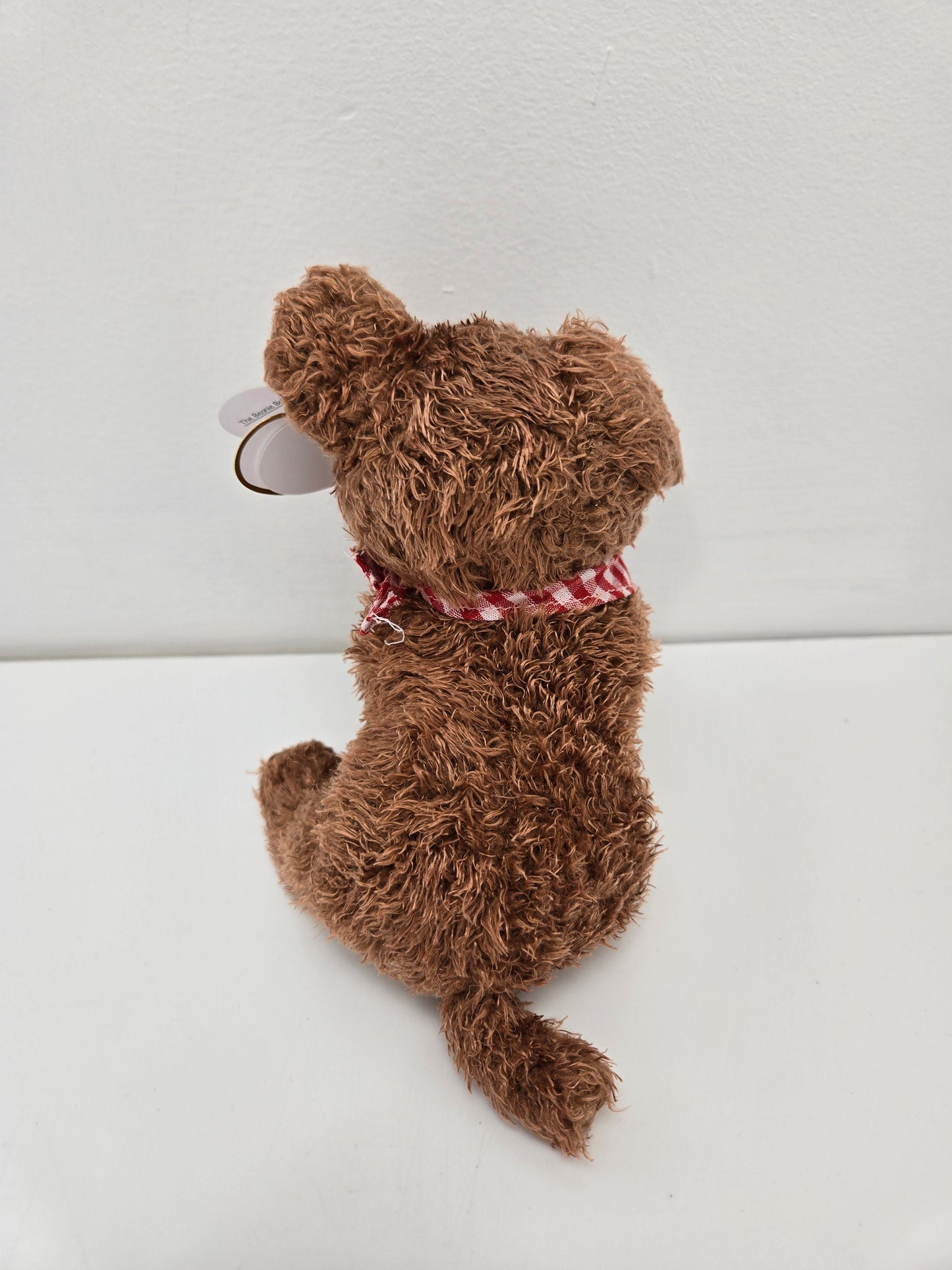 Ty Beanie Baby “Rowdy” the Dog  wearing Scarf (5.5 inch)