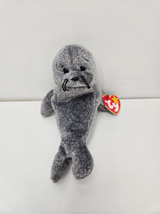 Ty Beanie Baby Seal “Slippery” the Seal! (7 inch)