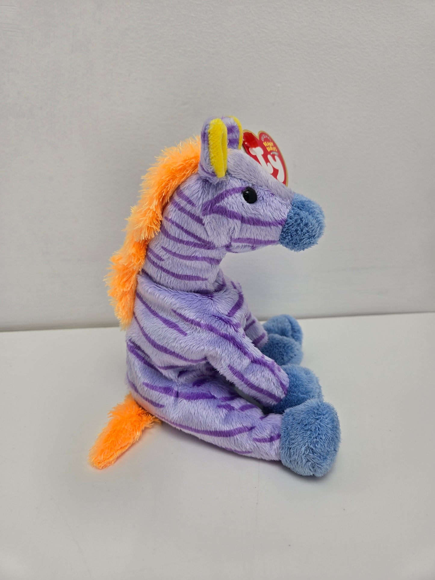 Ty Beanie Baby “Vegas” the Purple Zebra! (6.5 inch)