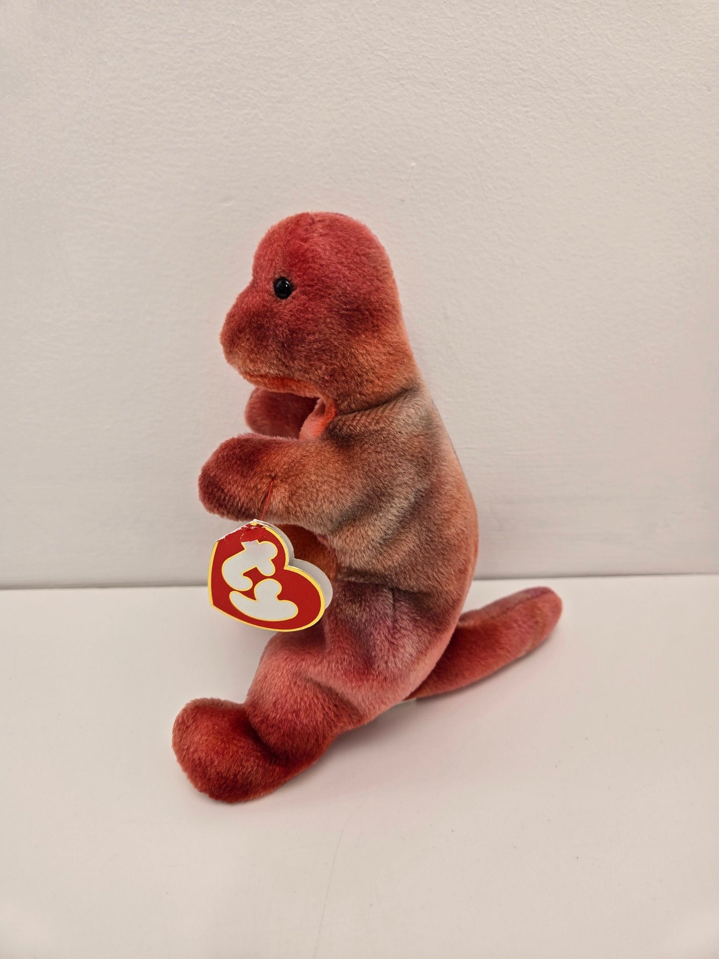 Ty Beanie Baby “Rex” the Tyrannosaurus Rex! 3rd Generation Hang tag *Near Mint* With 1st Generation Tush Tag