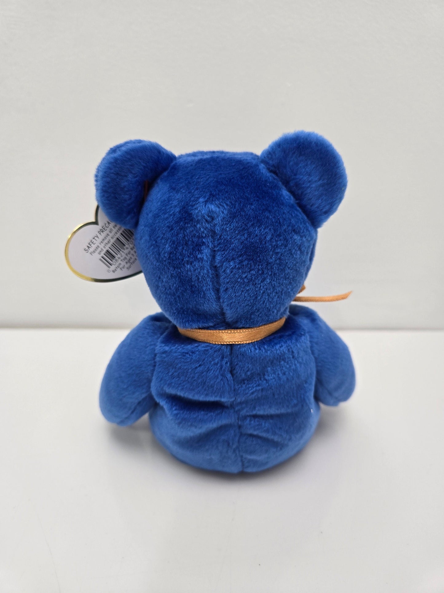 Ty Beanie Baby “Promise” the Blue Bear *Northwestern Mutual Exclusive —Rare!* (8.5 inch)