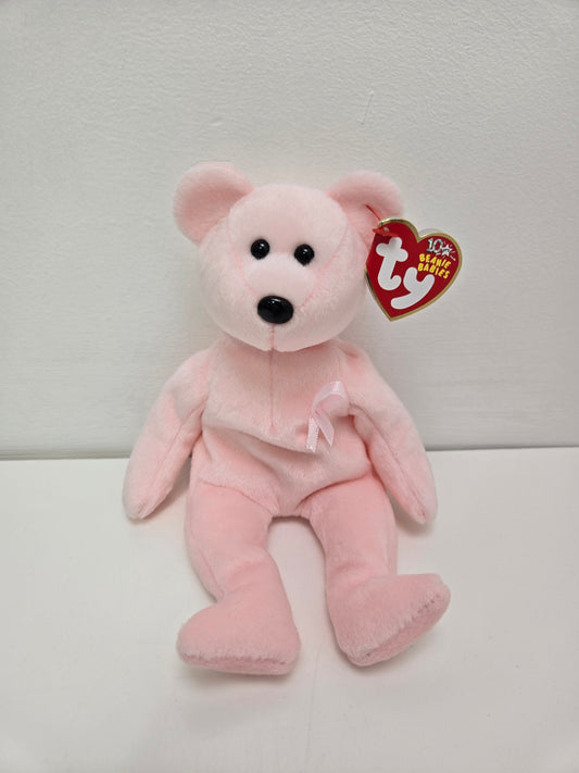 Ty Beanie Baby “Cure” the Cancer Awareness Bear (8.5 inch)