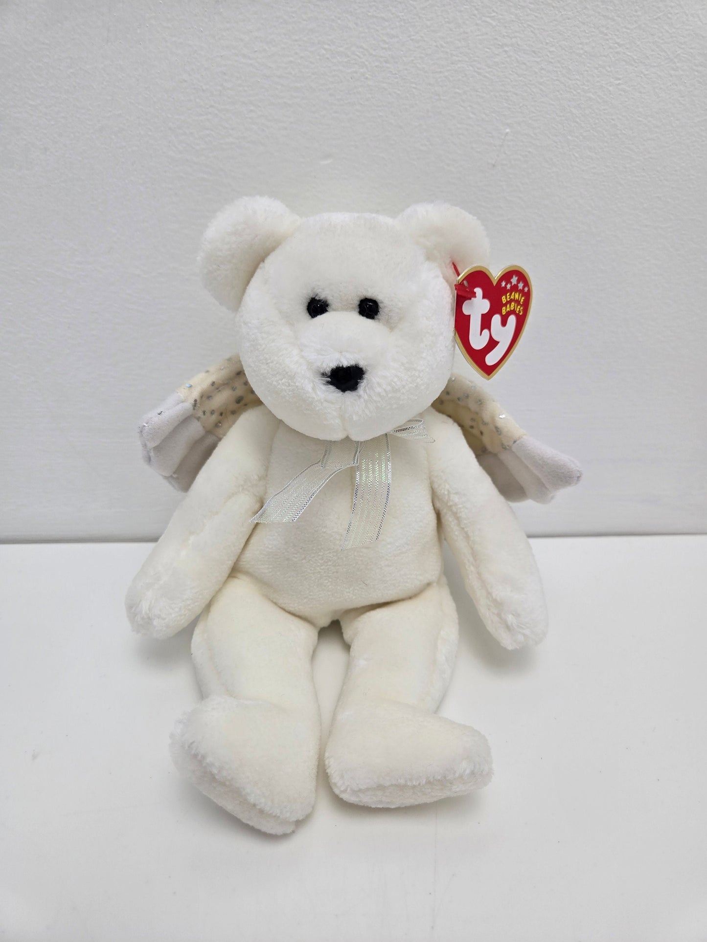 Ty Beanie Baby “Herald” the Angel Bear (8.5 inch)