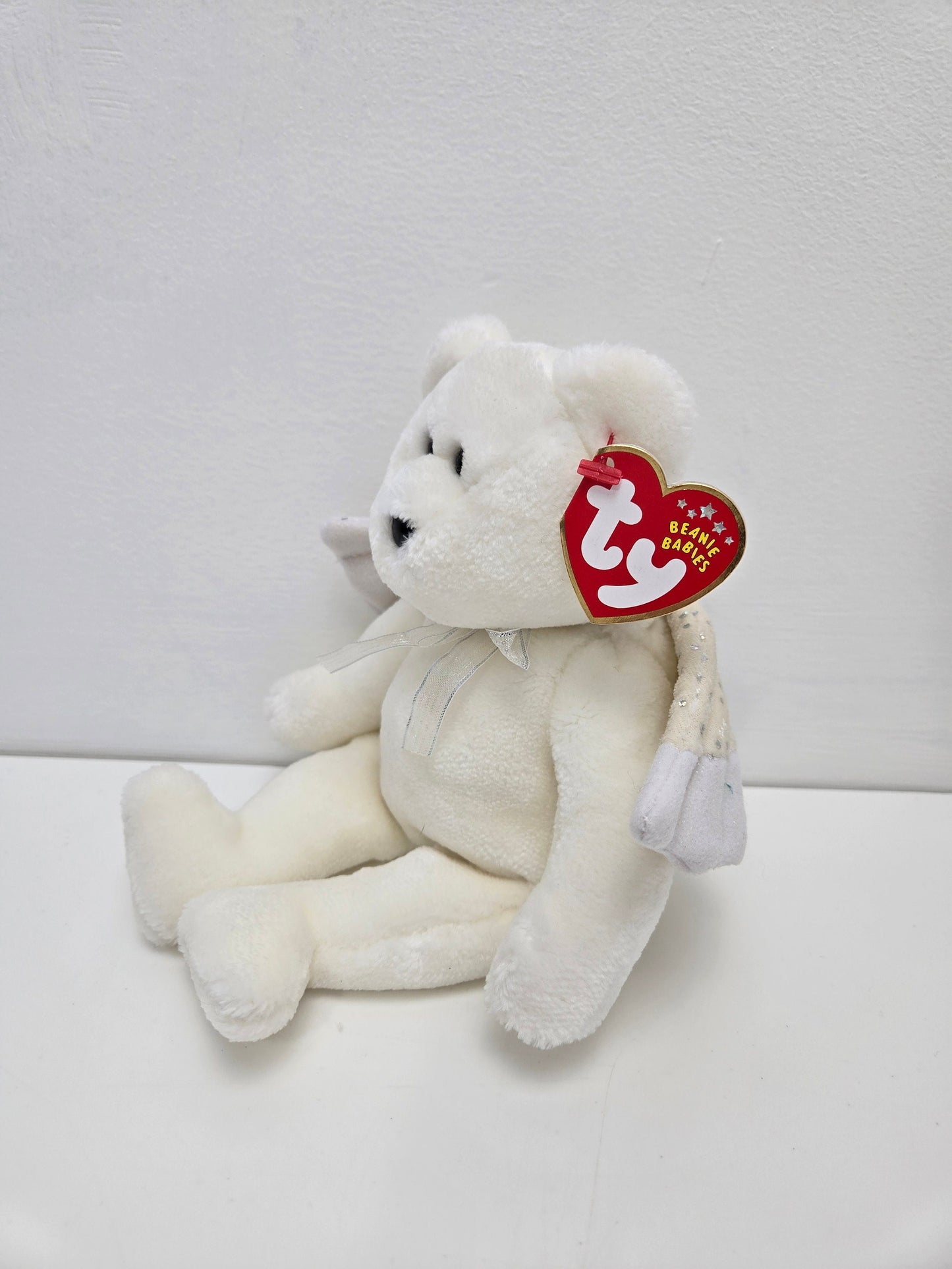 Ty Beanie Baby “Herald” the Angel Bear (8.5 inch)