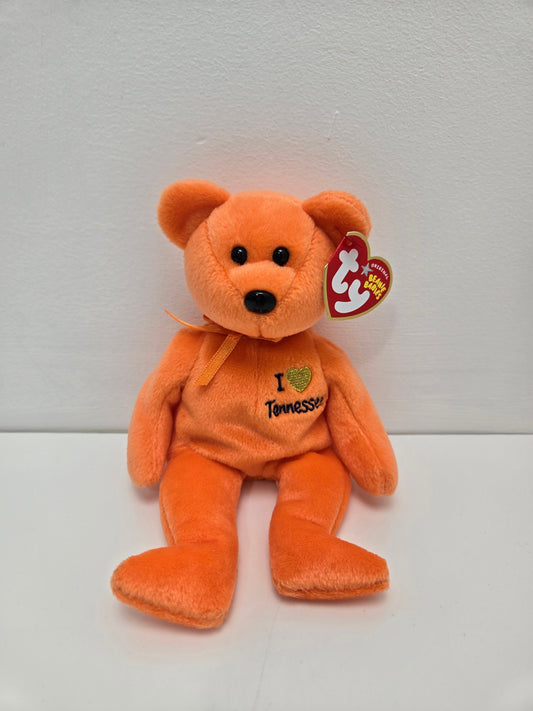 Ty Beanie Baby “Tennessee” the I Love Tennessee Bear - State Exclusive (8.5 inch)