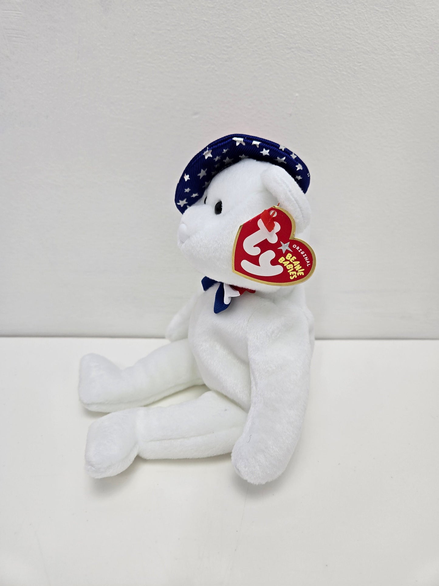 Ty Beanie Baby “Benjamin” the Patriotic Bear (8.5 inch)