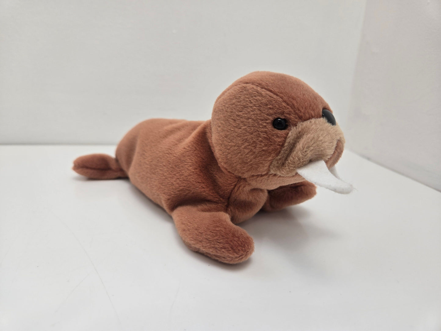 Ty Beanie Baby 3rd Generation “Tusk” the Walrus - Non Mint Hang Tag *Rare* (7.5 inch)