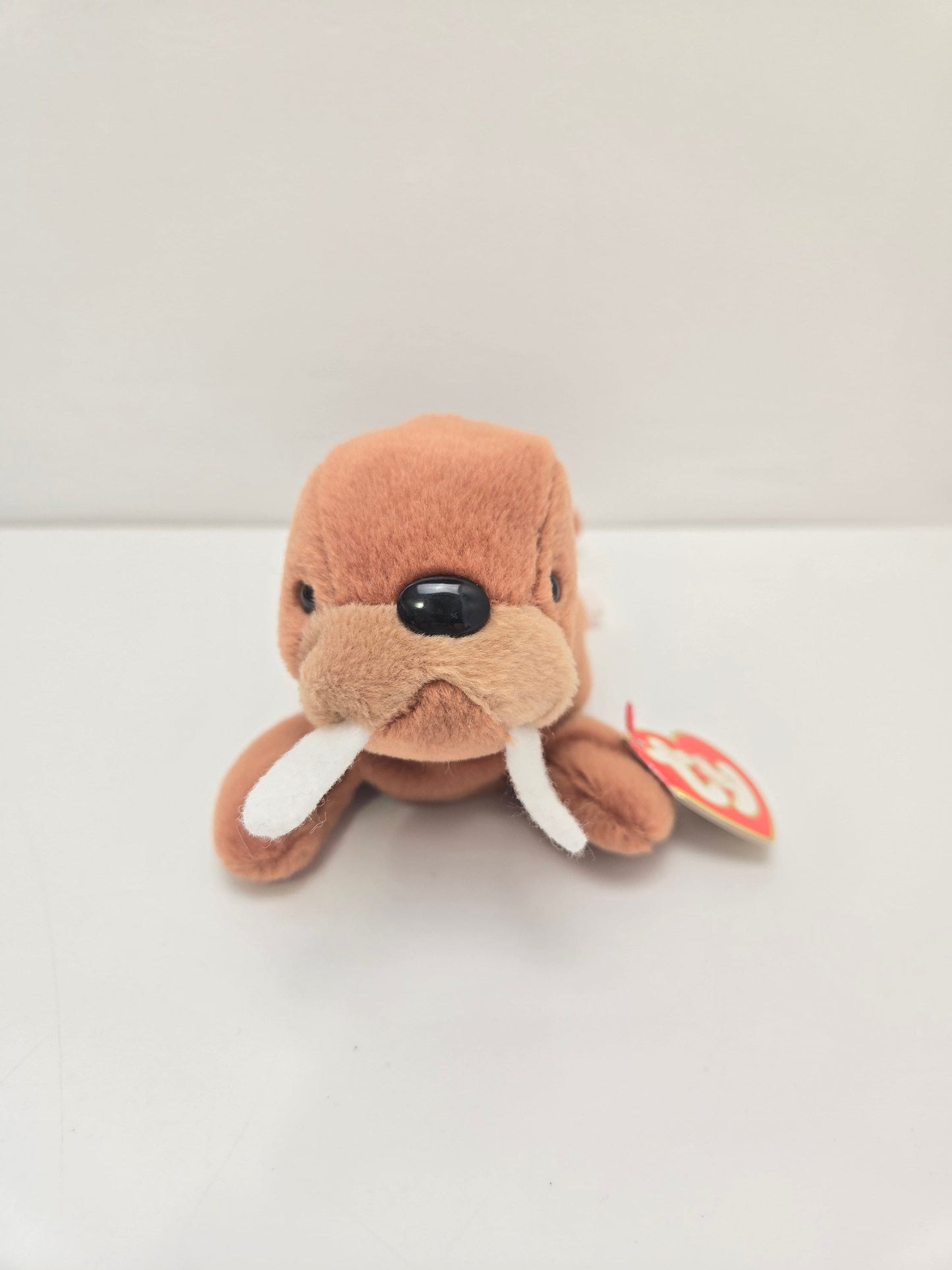 Ty Beanie Baby 3rd Generation “Tusk” the Walrus - Non Mint Hang Tag *Rare* (7.5 inch)