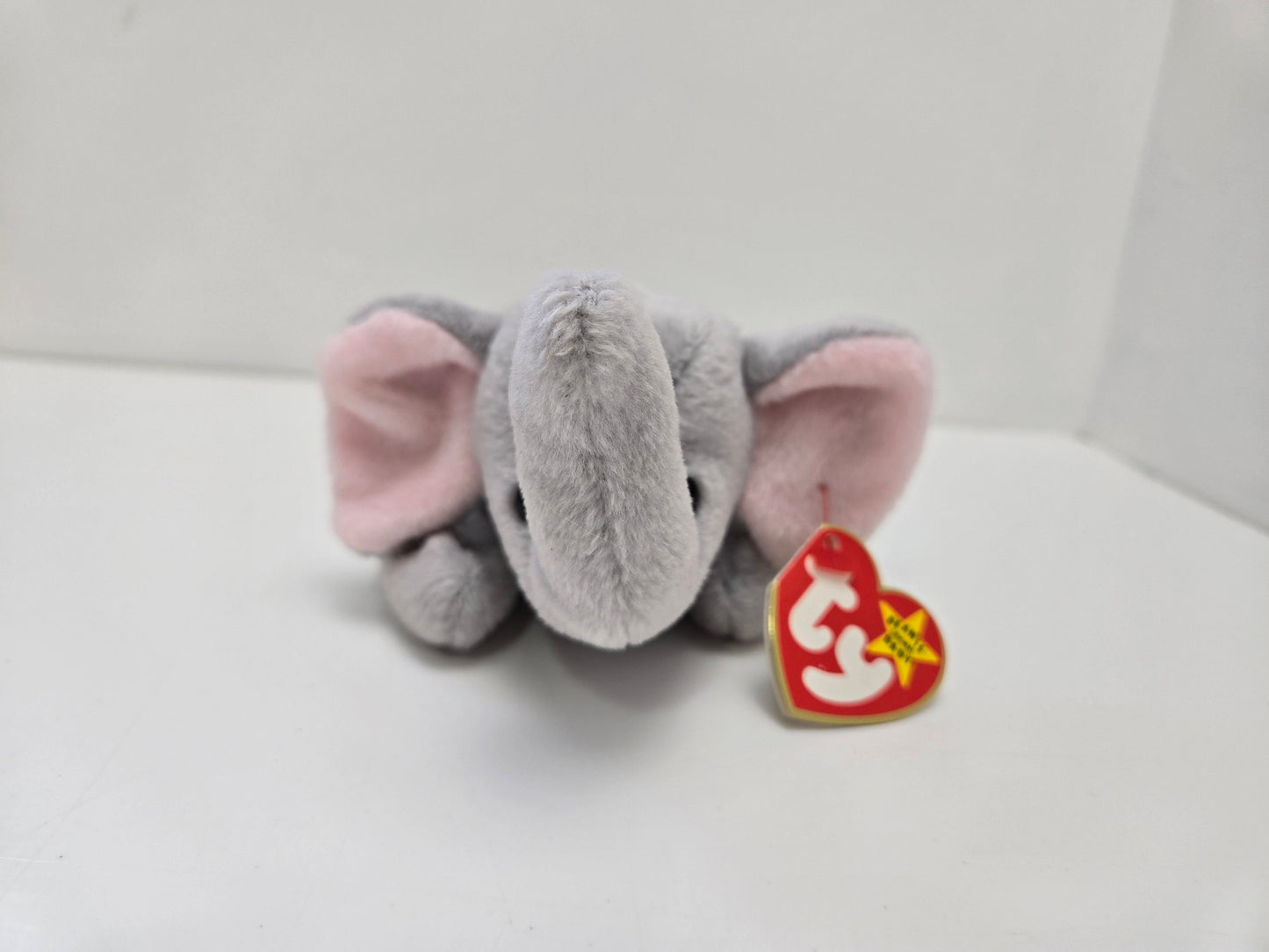 Ty Beanie Baby “Righty” the Patriotic Elephant - USA Flag embroidered on Back - Original Release (8 inch)