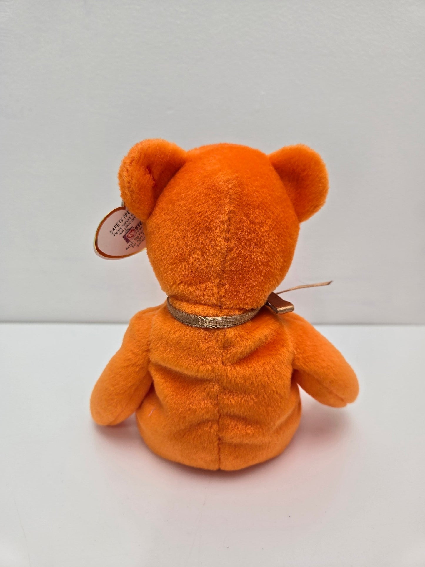 Ty Beanie Baby “Thankful” the Orange Thanksgiving Bear - Internet Exclusive (8.5 inch)