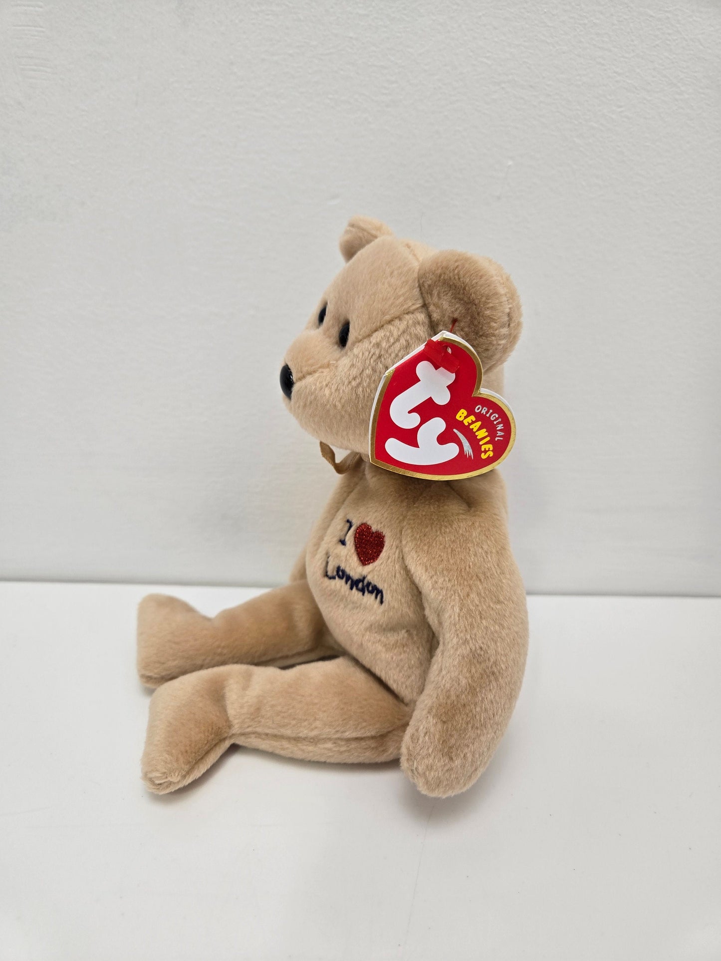 Ty Beanie Baby “London” the I Love London Bear - UK Exclusive (8.5 inch)