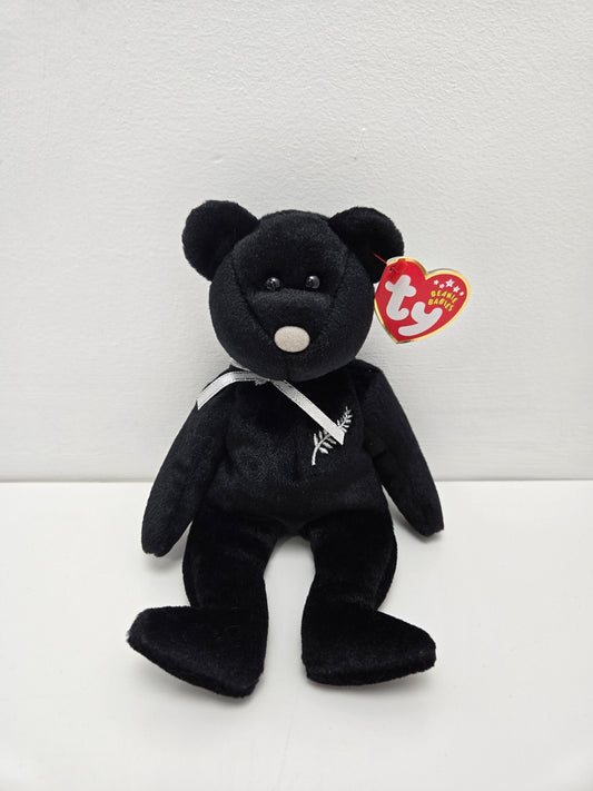 Ty Beanie Baby “Ferny” the Bear - New Zealand Exclusive (8.5 inch)