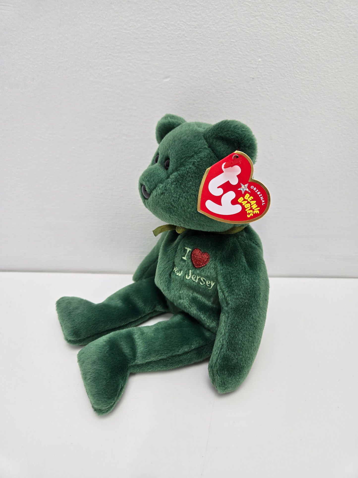 Ty Beanie Baby “New Jersey” the I Love New Jersey Bear - State Exclusive (8.5 inch)