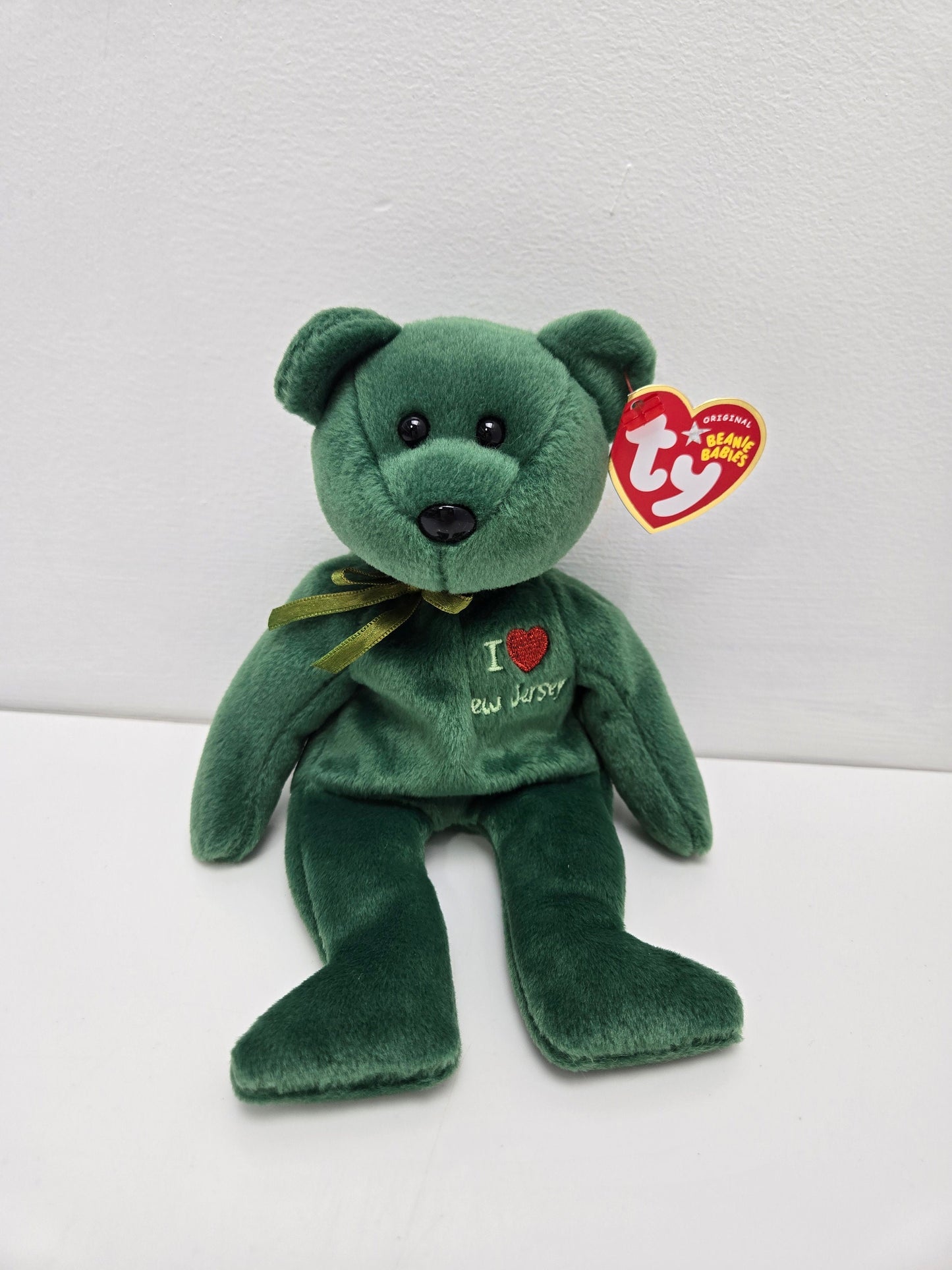 Ty Beanie Baby “New Jersey” the I Love New Jersey Bear - State Exclusive (8.5 inch)