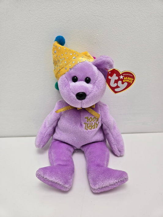 Ty Beanie Baby “Jokester” the April Fools Bear - Internet Exclusive (8.5 inch)