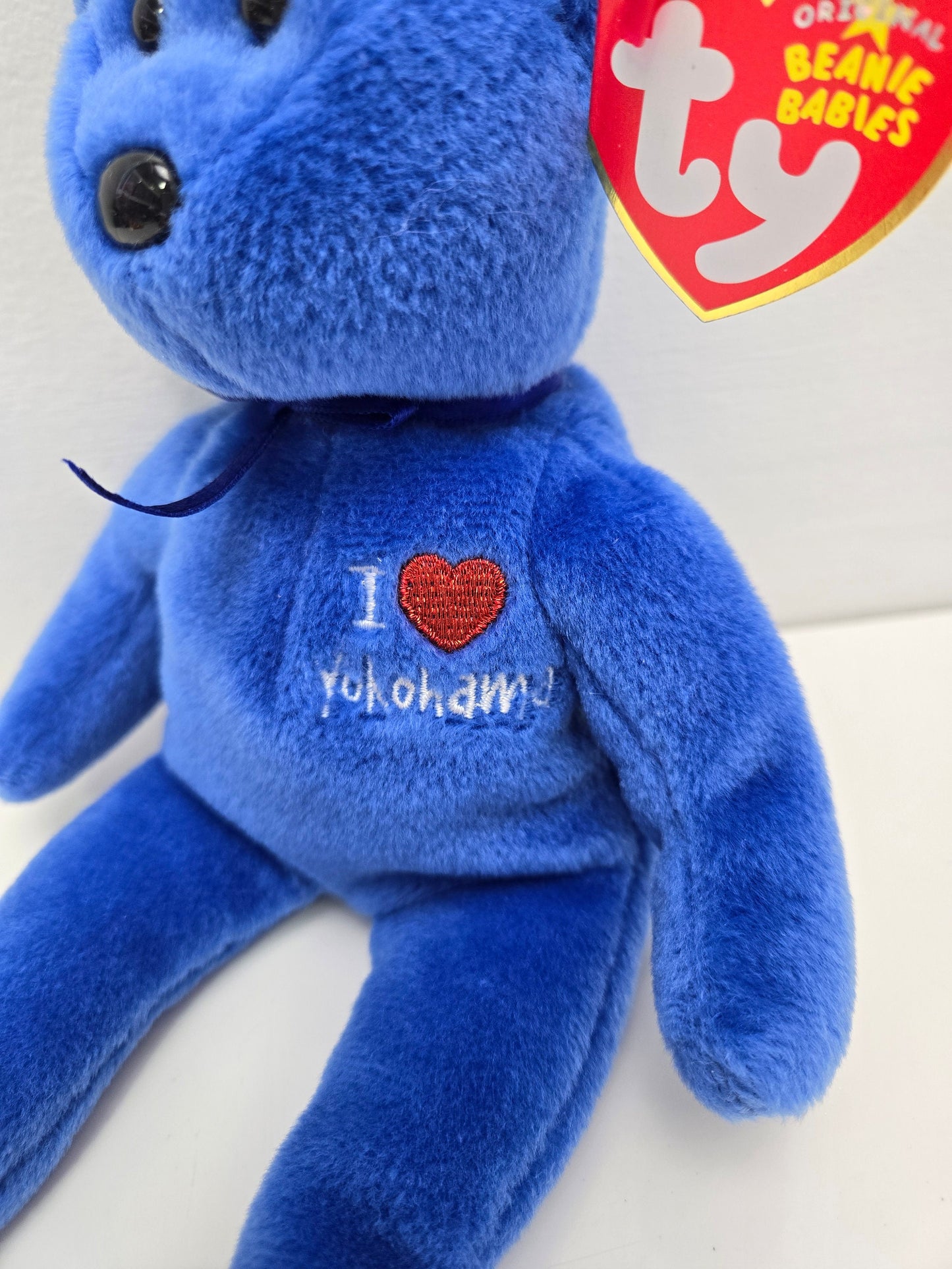 Ty Beanie Baby “Yokohama” the I Love Yokohama Bear - Japan Exclusive (8.5 inch)