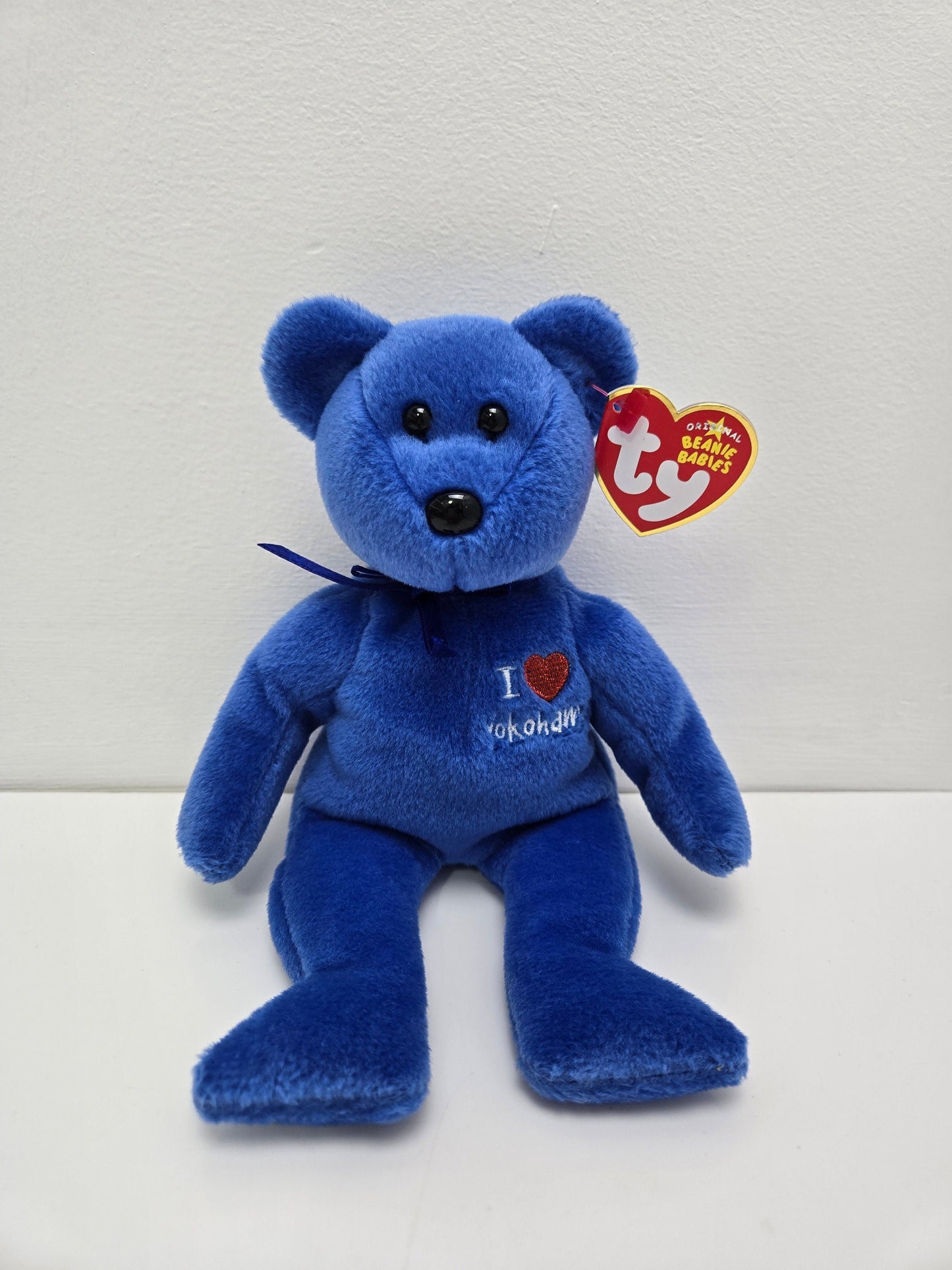 Ty Beanie Baby “Yokohama” the I Love Yokohama Bear - Japan Exclusive (8.5 inch)