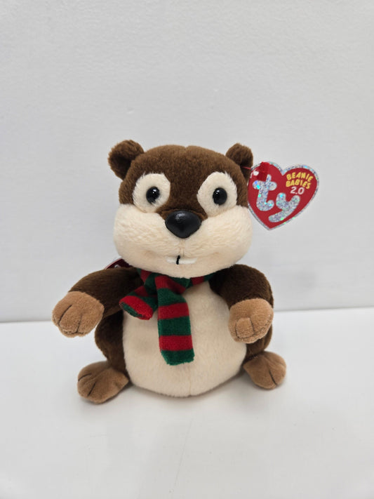 Ty Beanie Baby “Yule” the Beaver! (6 inch)