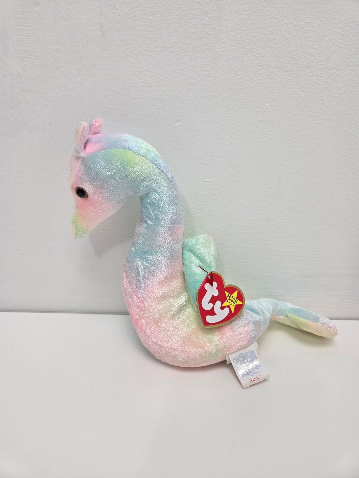 Ty Beanie Baby “Neon” the Seahorse ie! (7.5 inch)