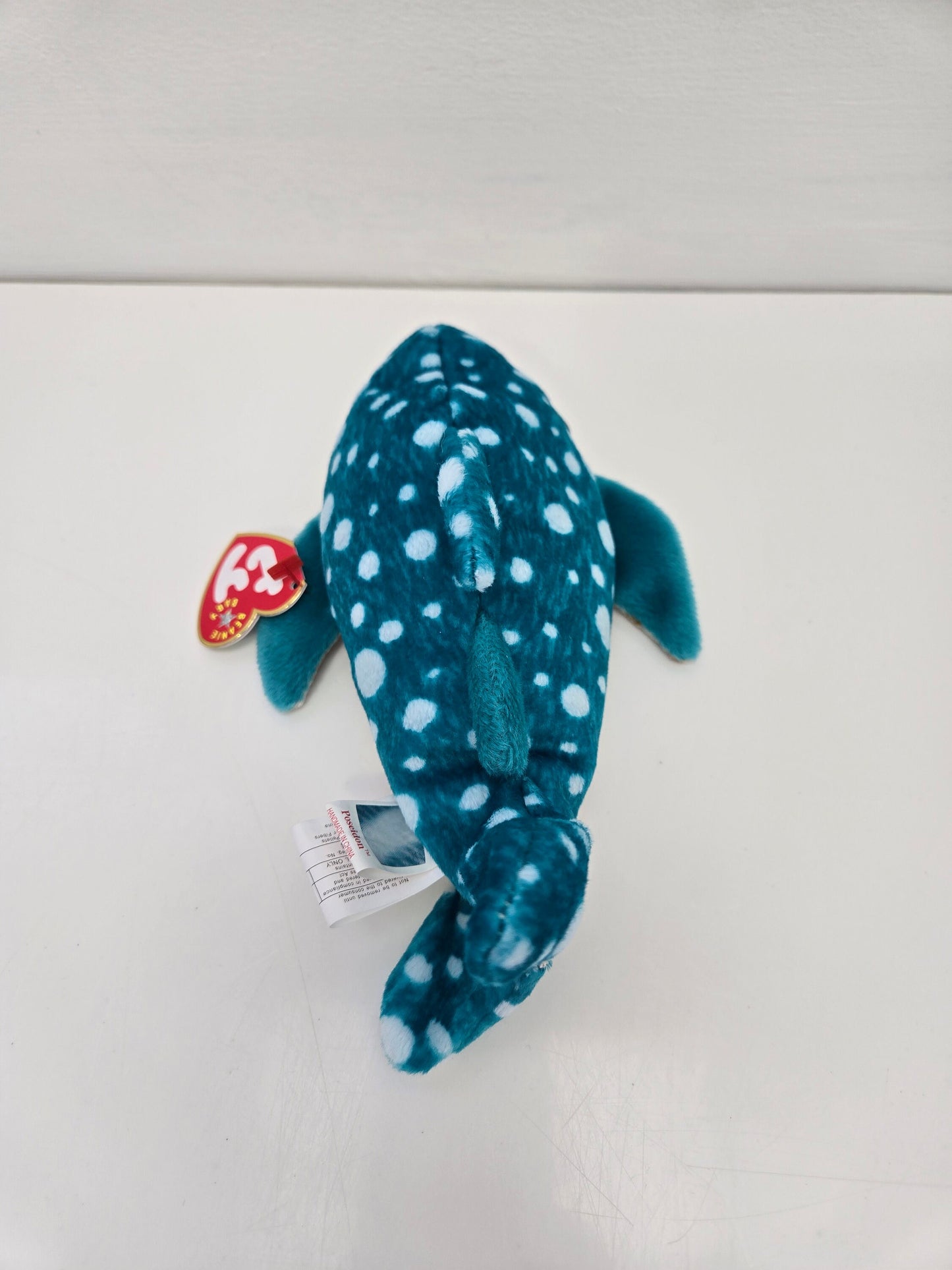 Ty Beanie Baby “Poseidon” the Whale Shark! (7 inch)