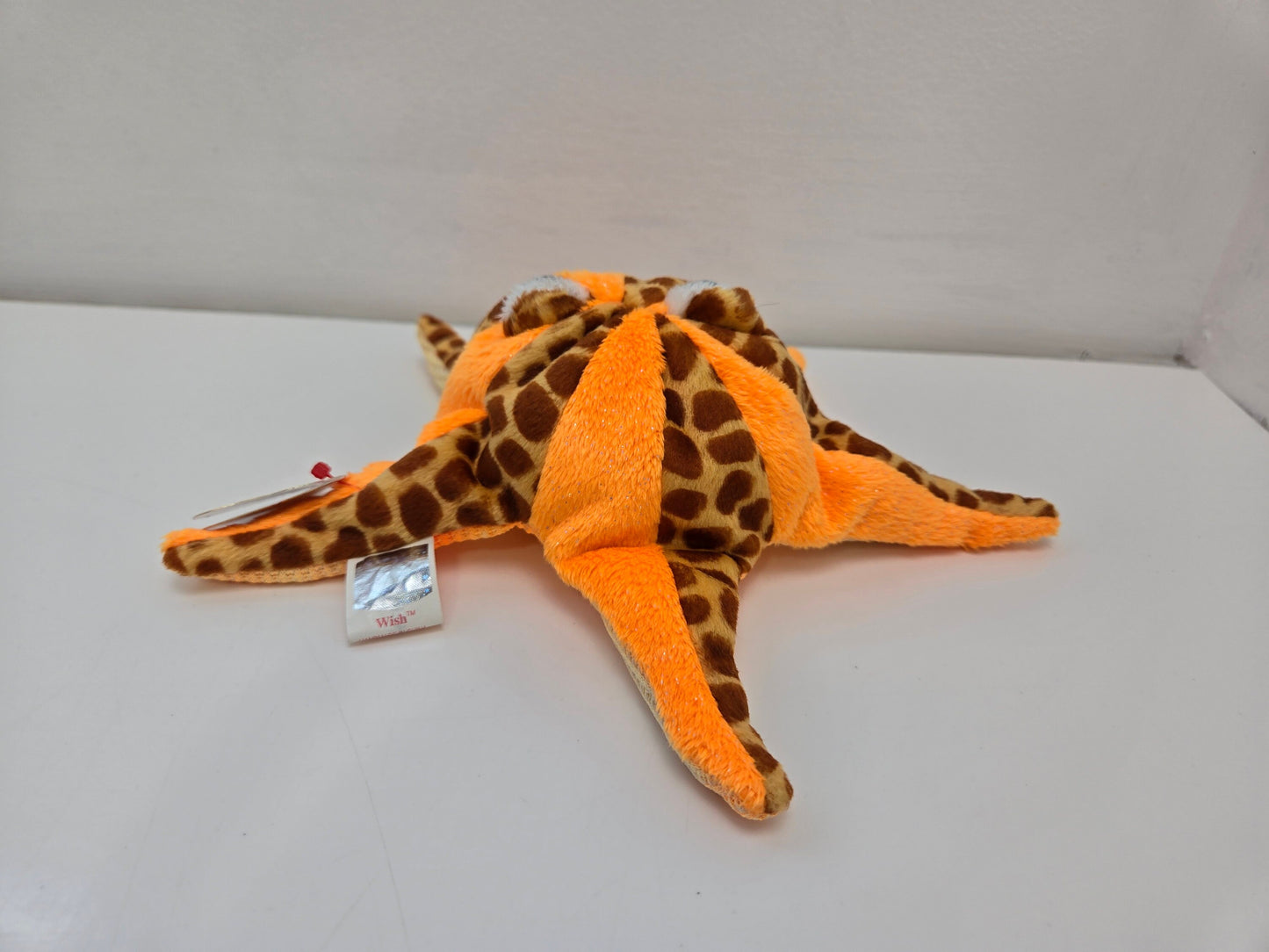 Ty Beanie Baby “Wish” the Orange Starfish (7.5 inch)