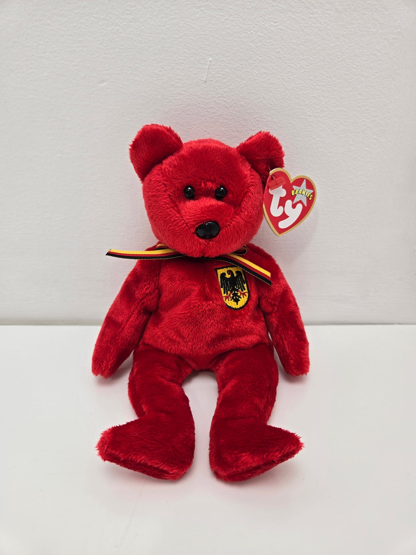 Ty Beanie Baby “Graf Von Rot” the Bear - Germany Exclusive (8.5 inch)