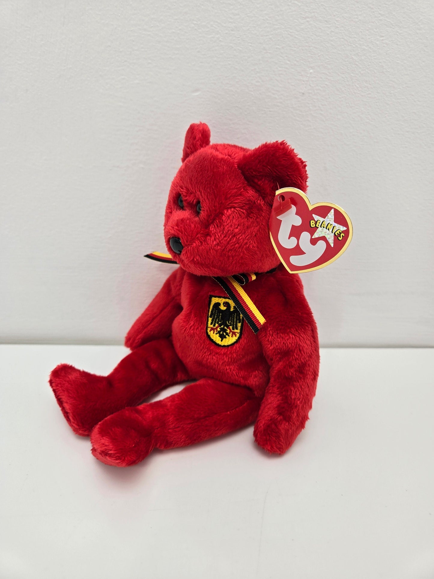 Ty Beanie Baby “Graf Von Rot” the Bear - Germany Exclusive (8.5 inch)