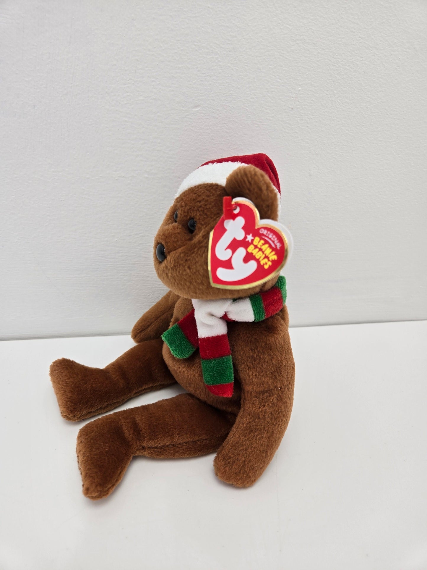 Ty Beanie Baby “Holiday Teddy” the Christmas Bear (8.5 inch)