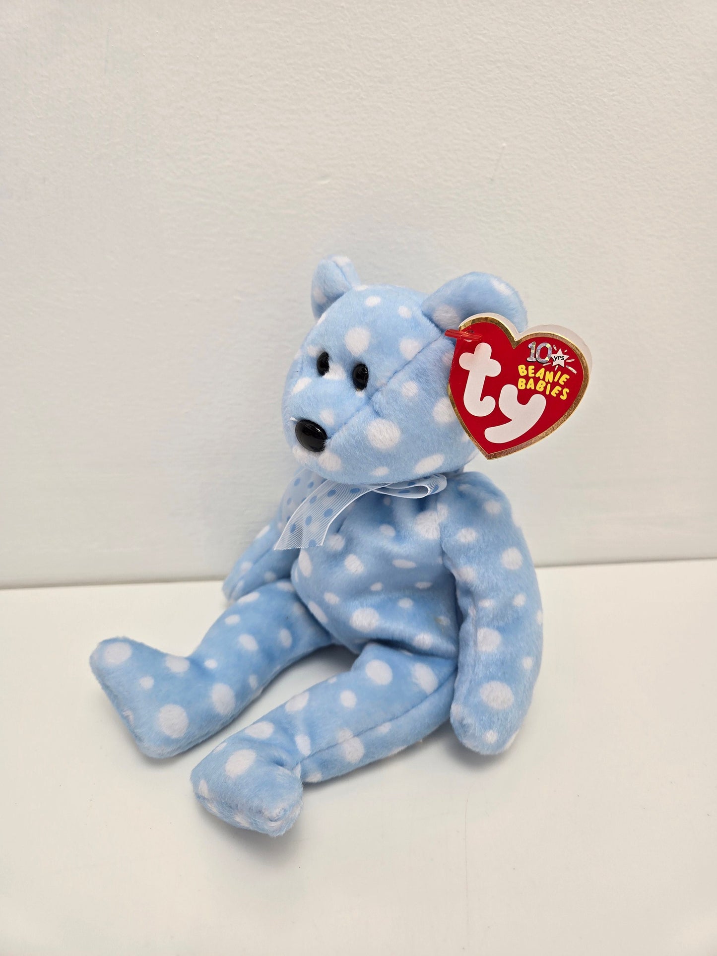 Ty Beanie Babies “Bubbly” the Bear - Show Exclusive (8.5 inch)