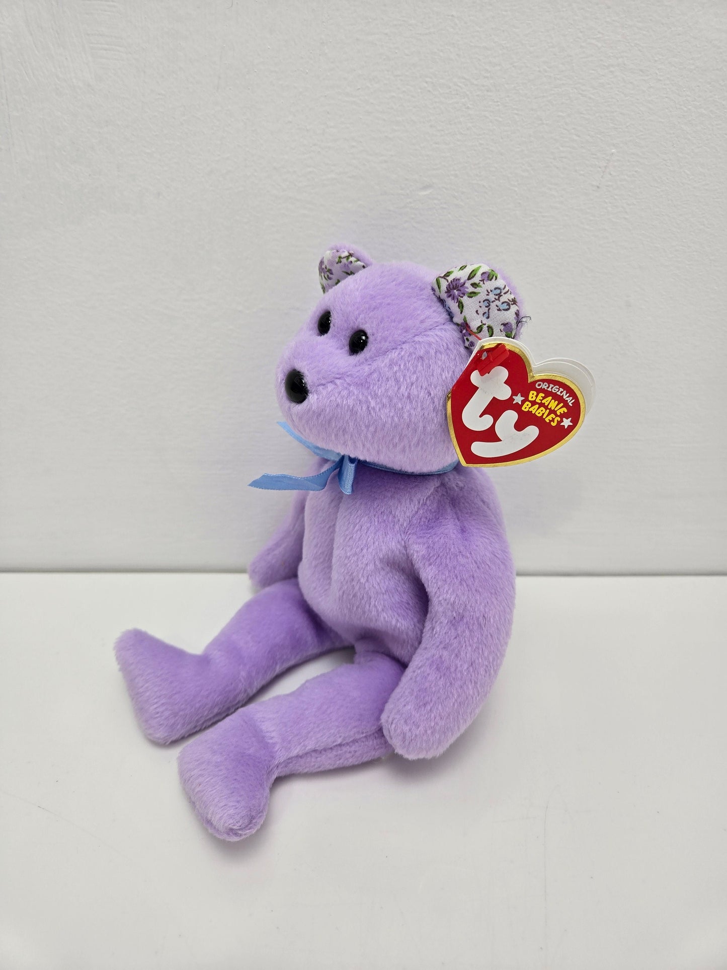 Ty Beanie Baby “Springer” the Purple Bear! *Rare* (8.5 inch)