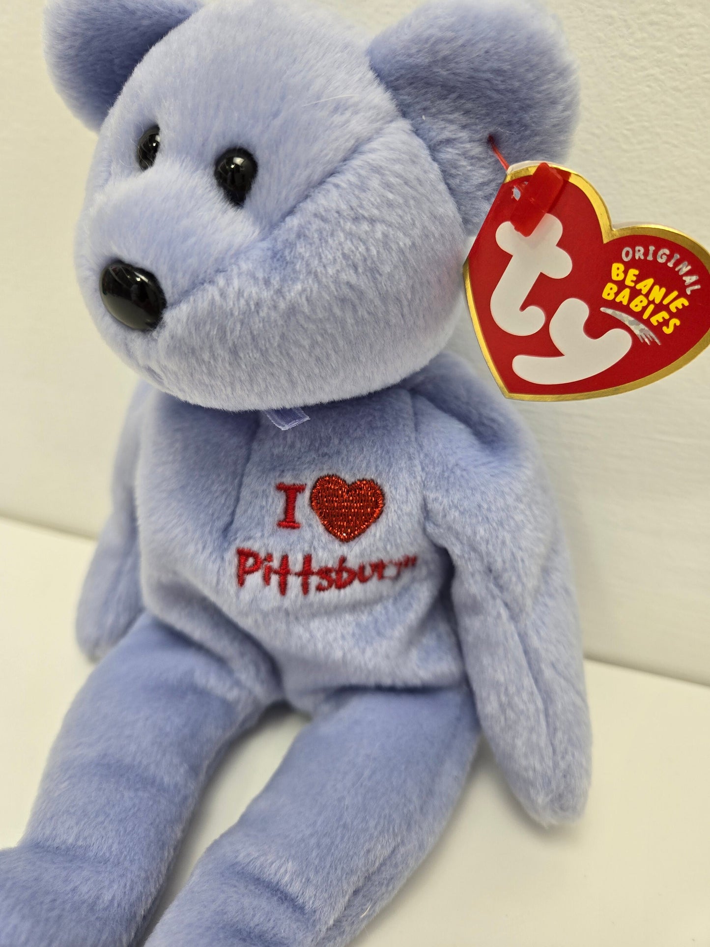 Ty Beanie Baby “Pittsburgh” the I Love Pittsburgh Bear - State Exclusive (8.5 inch)