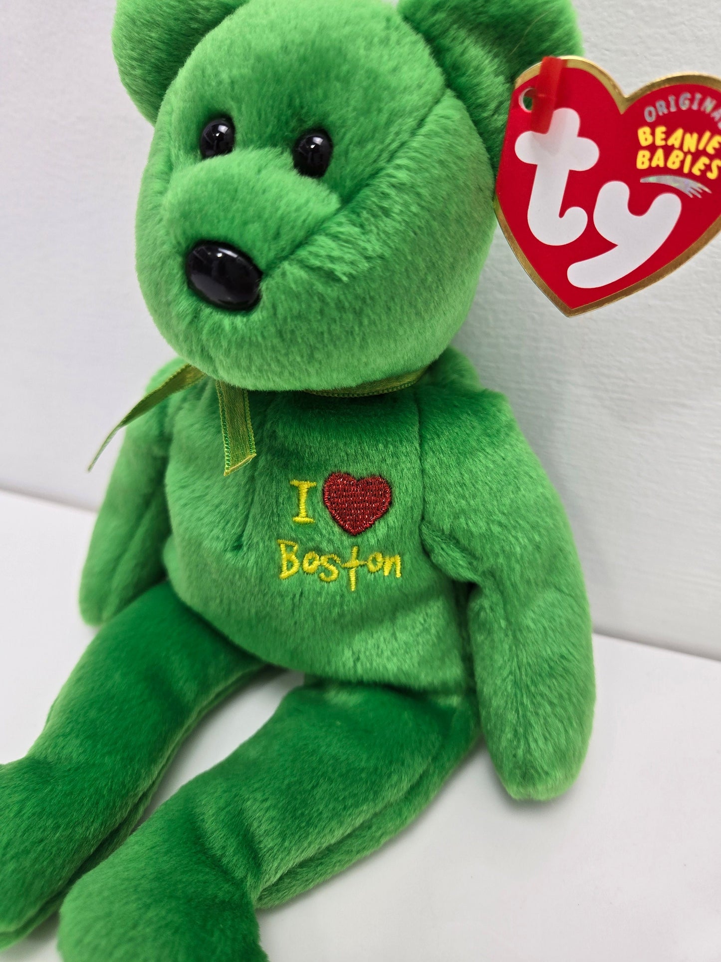 Ty Beanie Baby “Boston” the I Love Boston Bear - City Exclusive (8.5 inch)