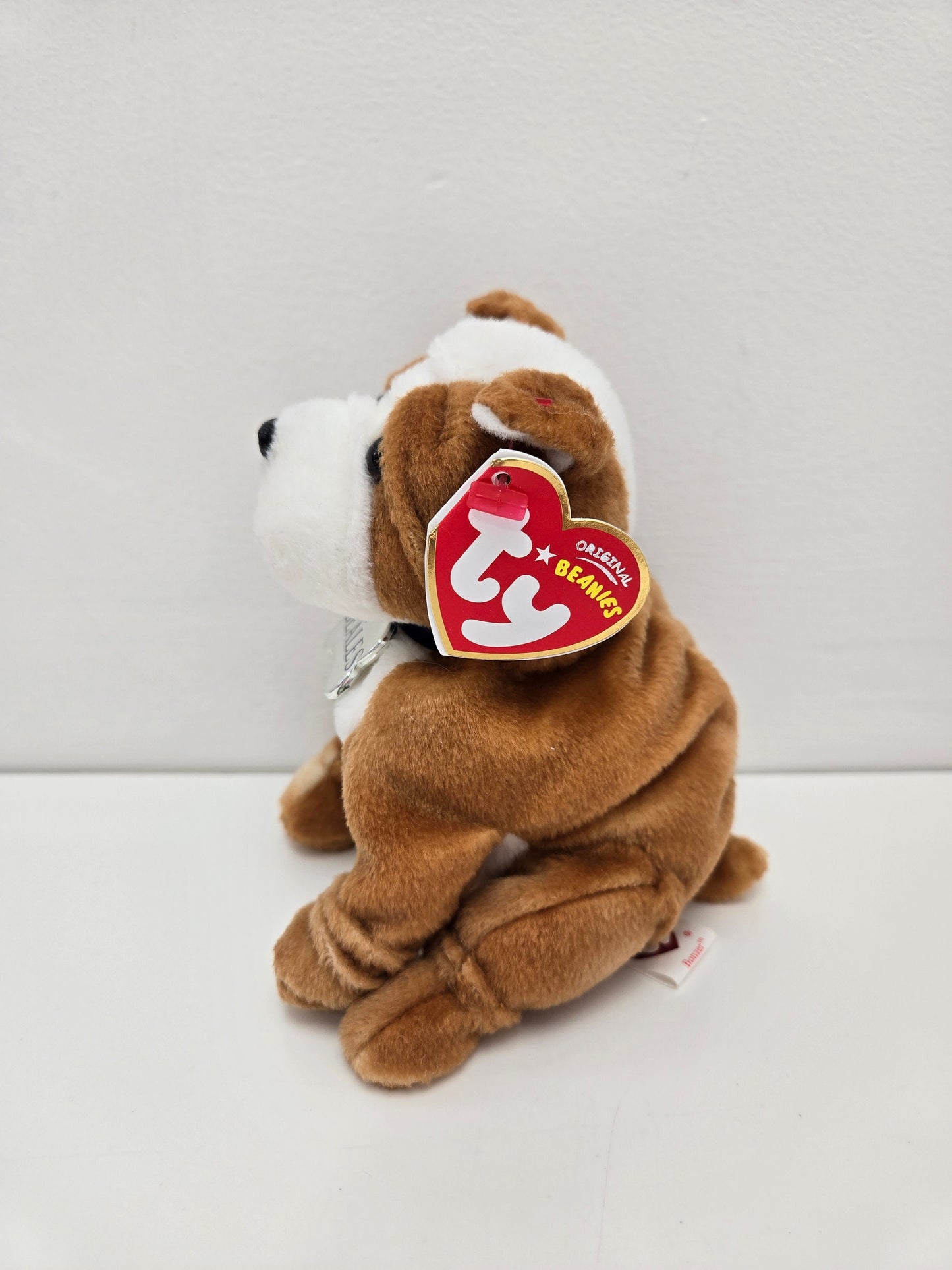 Ty Beanie Baby “Bonzer” the Bulldog! Beales UK Exclusive! (6 inch)