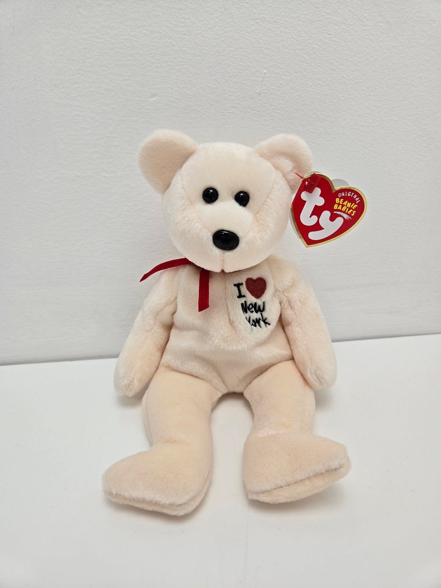 Ty Beanie Baby “New York” the I Love New York Bear - Gift Show Exclusive (8.5 inch)