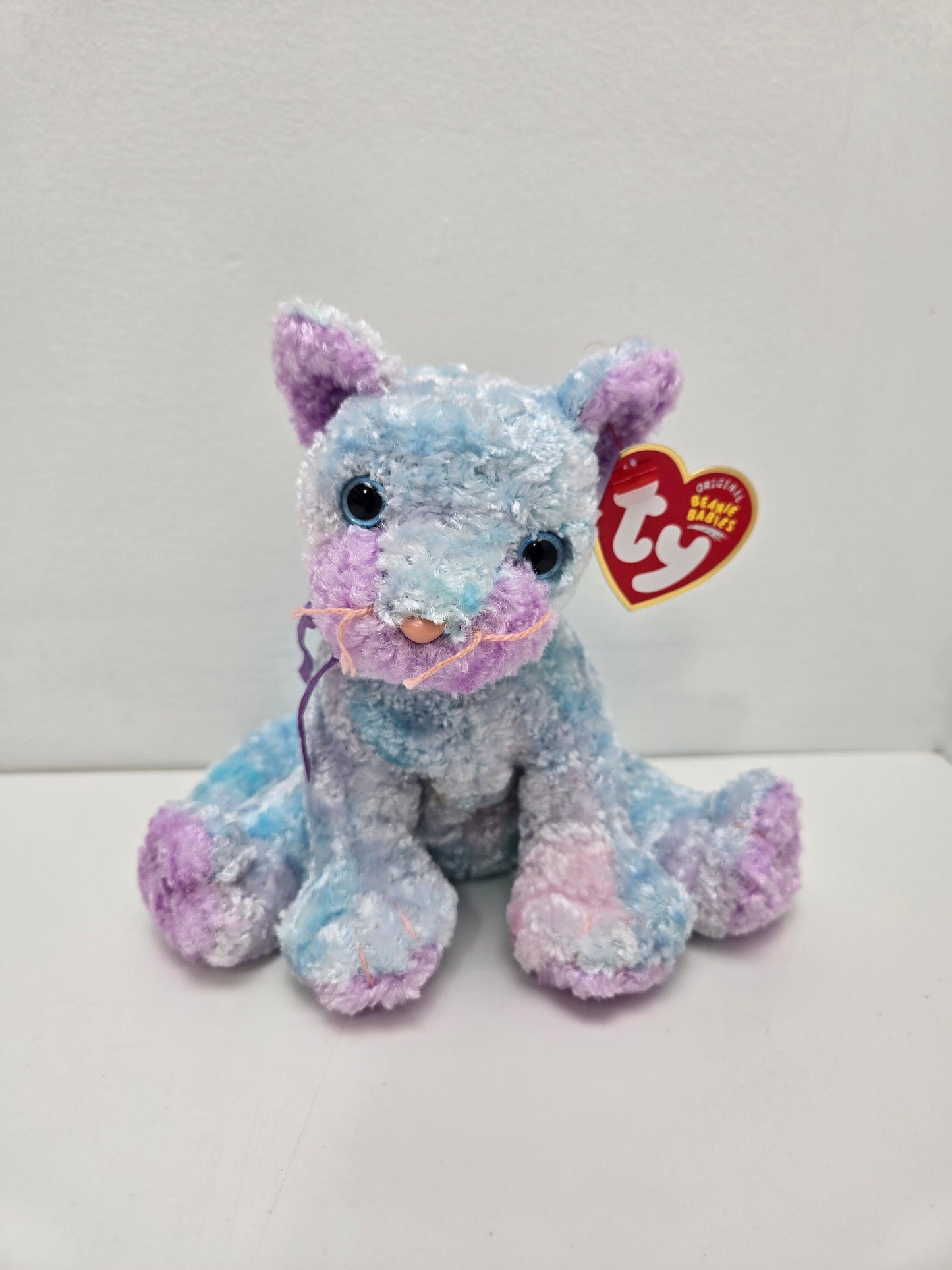 Ty Beanie Baby “Jaz” the Purple and Blue Cat! (6 inch)